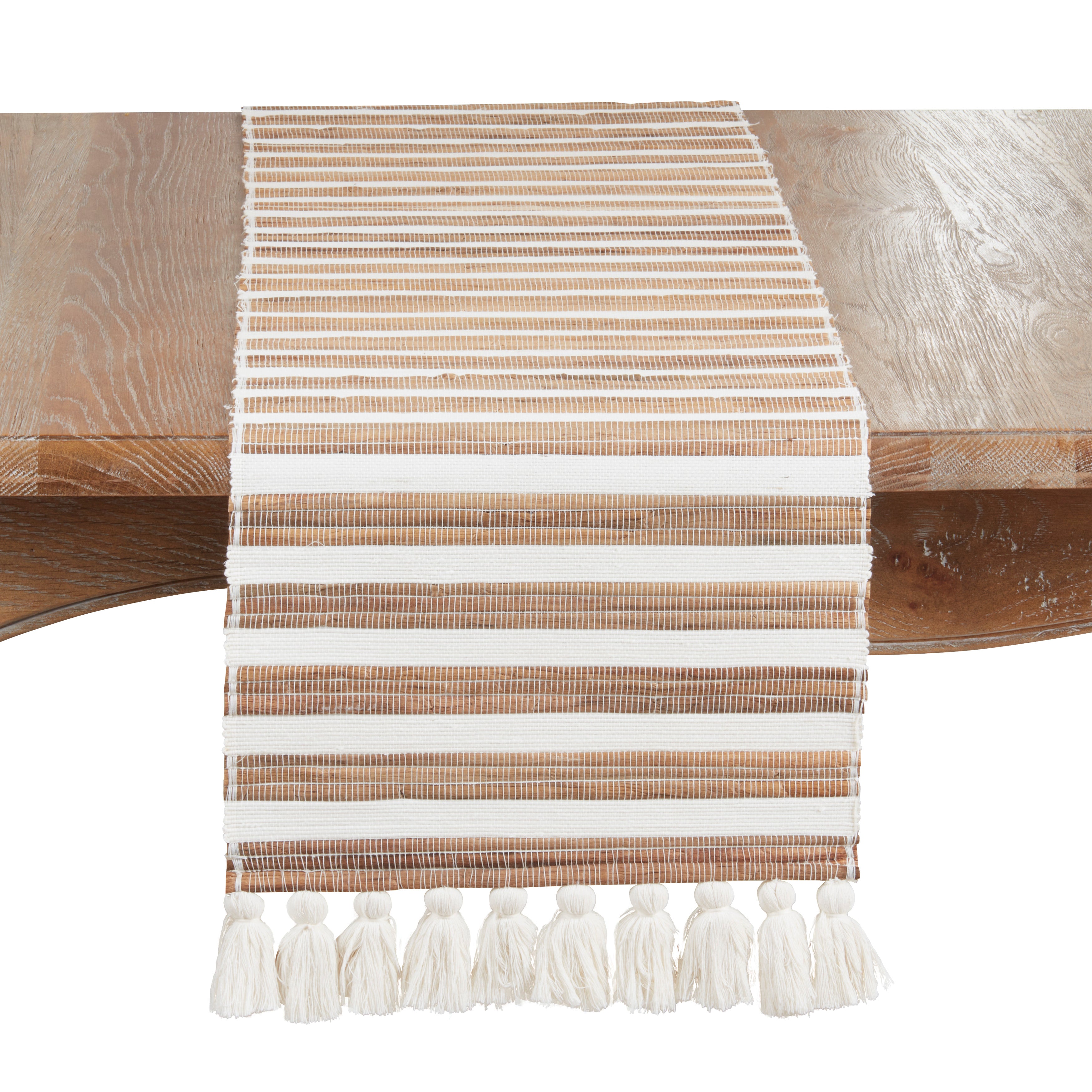 Water Hyacinth Woven Table Runner