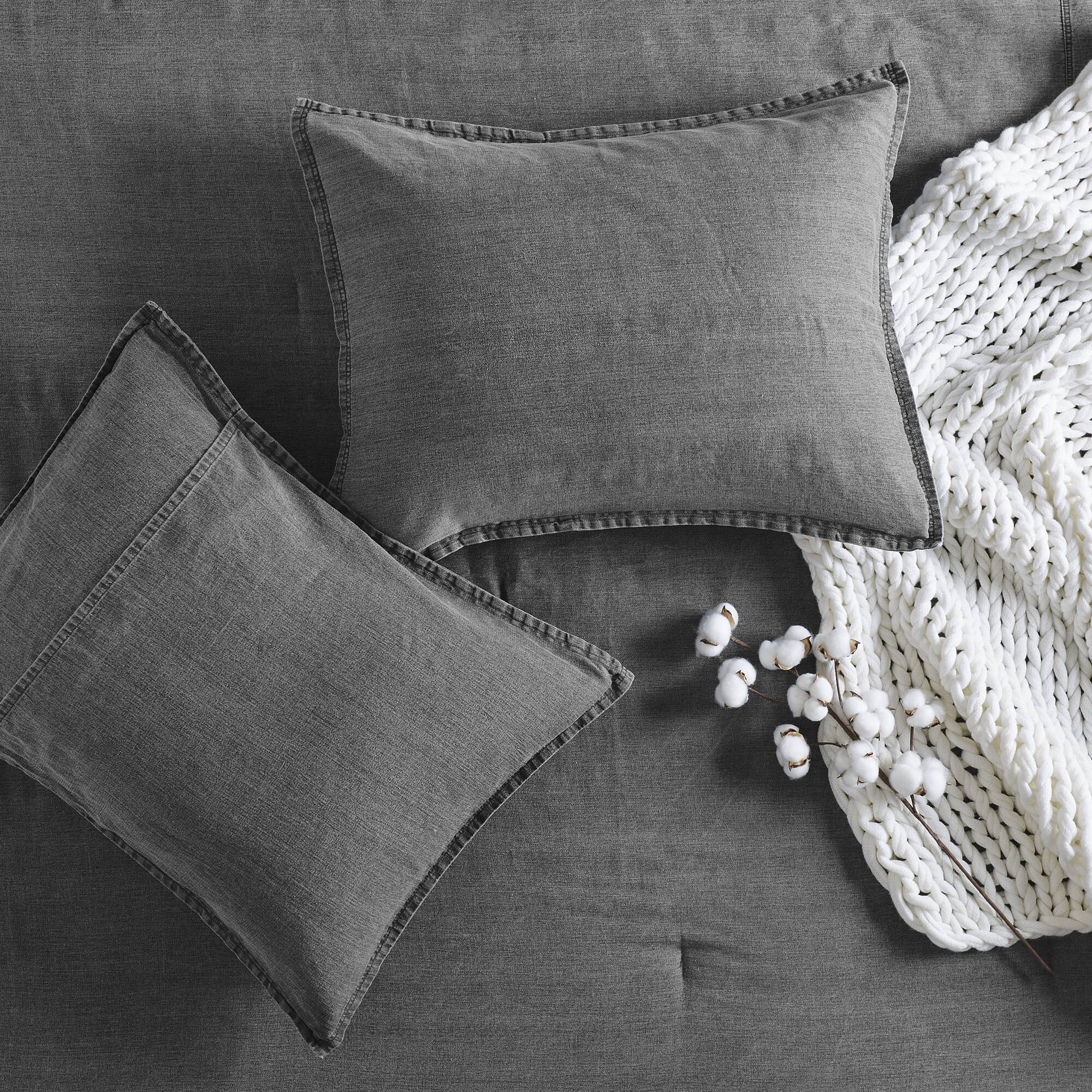 2-Piece Twill Washed Comforter Set