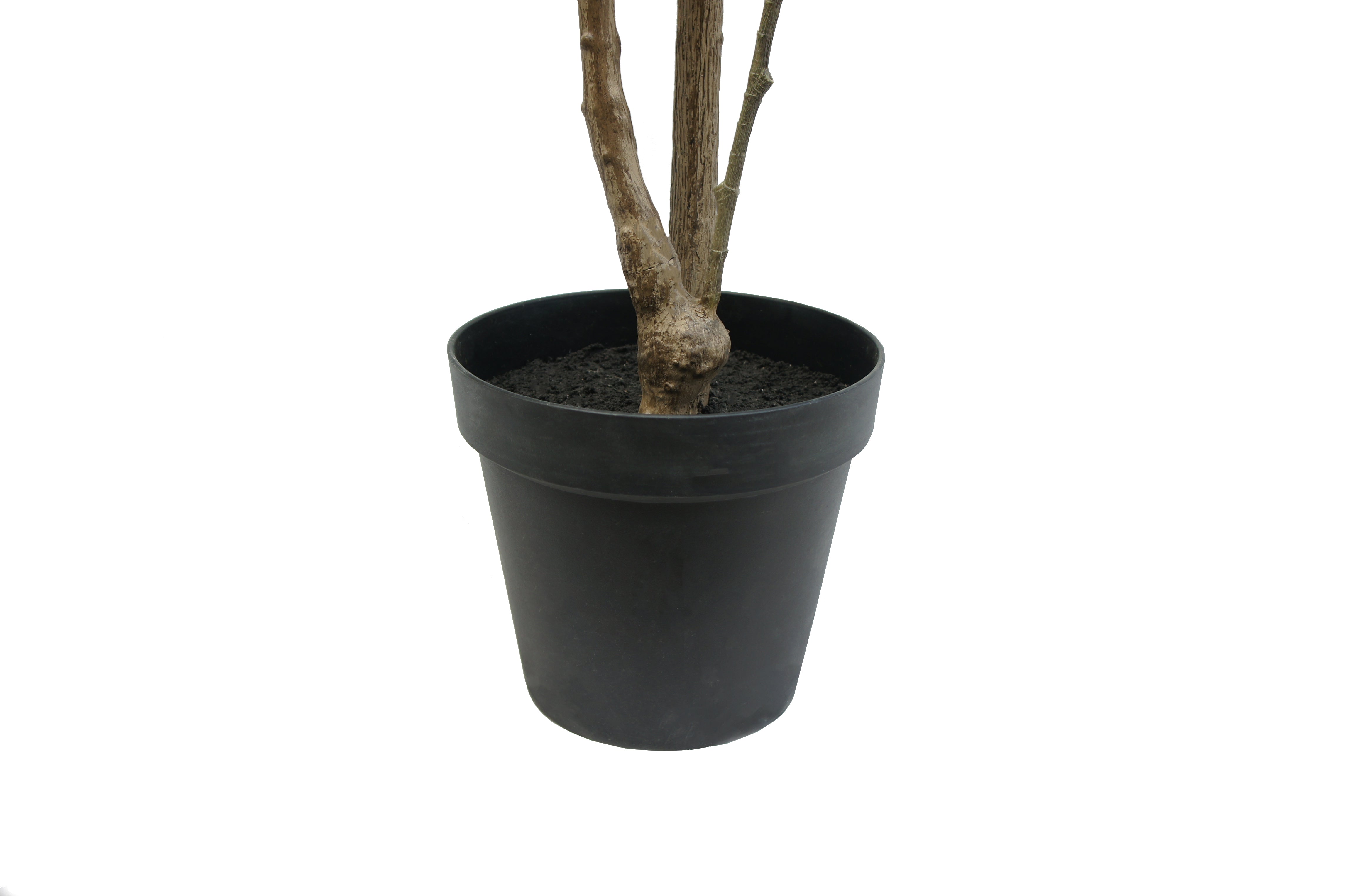 Faux Heart Leaf Ficus Tree, 7 ft