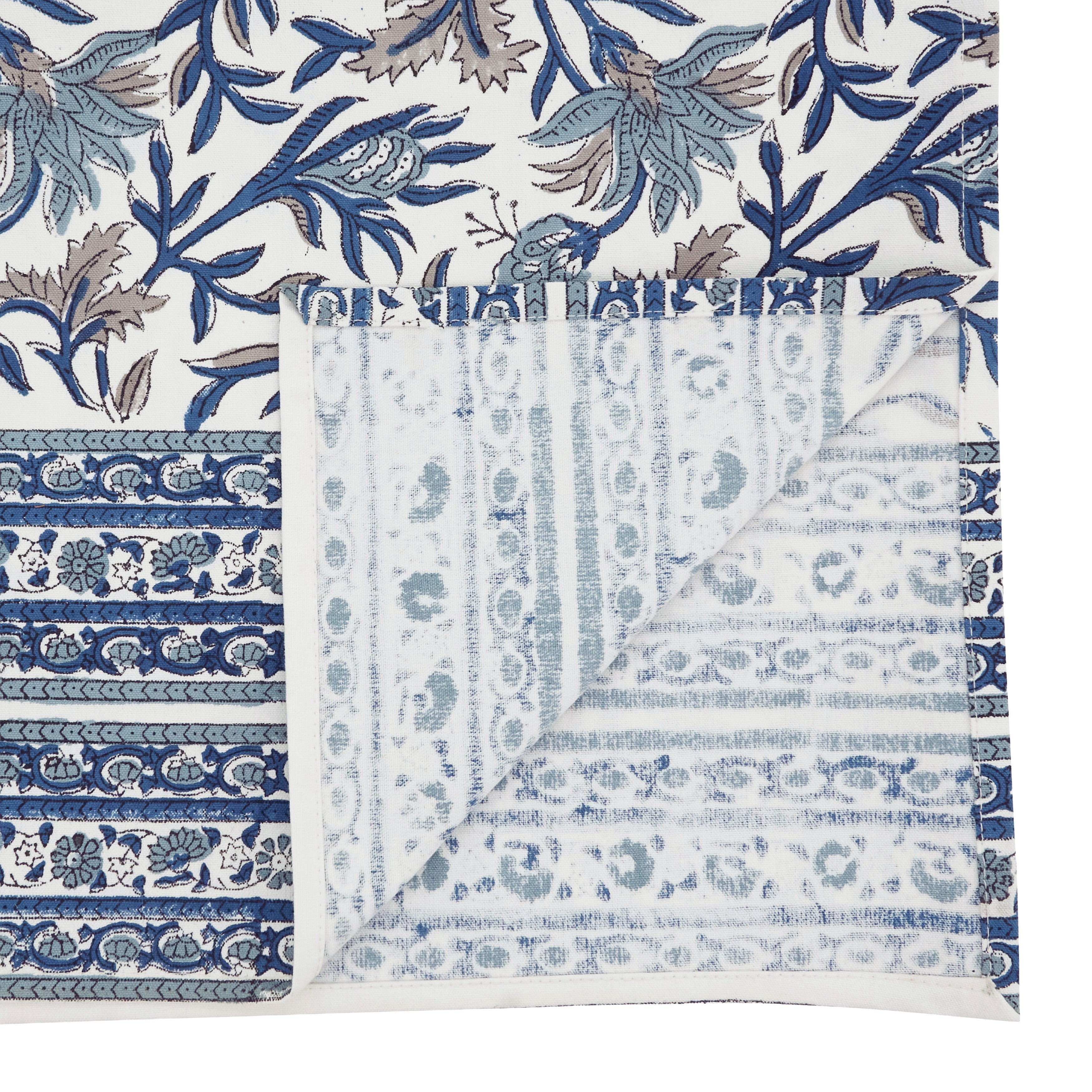 Floral Cotton Table Runner