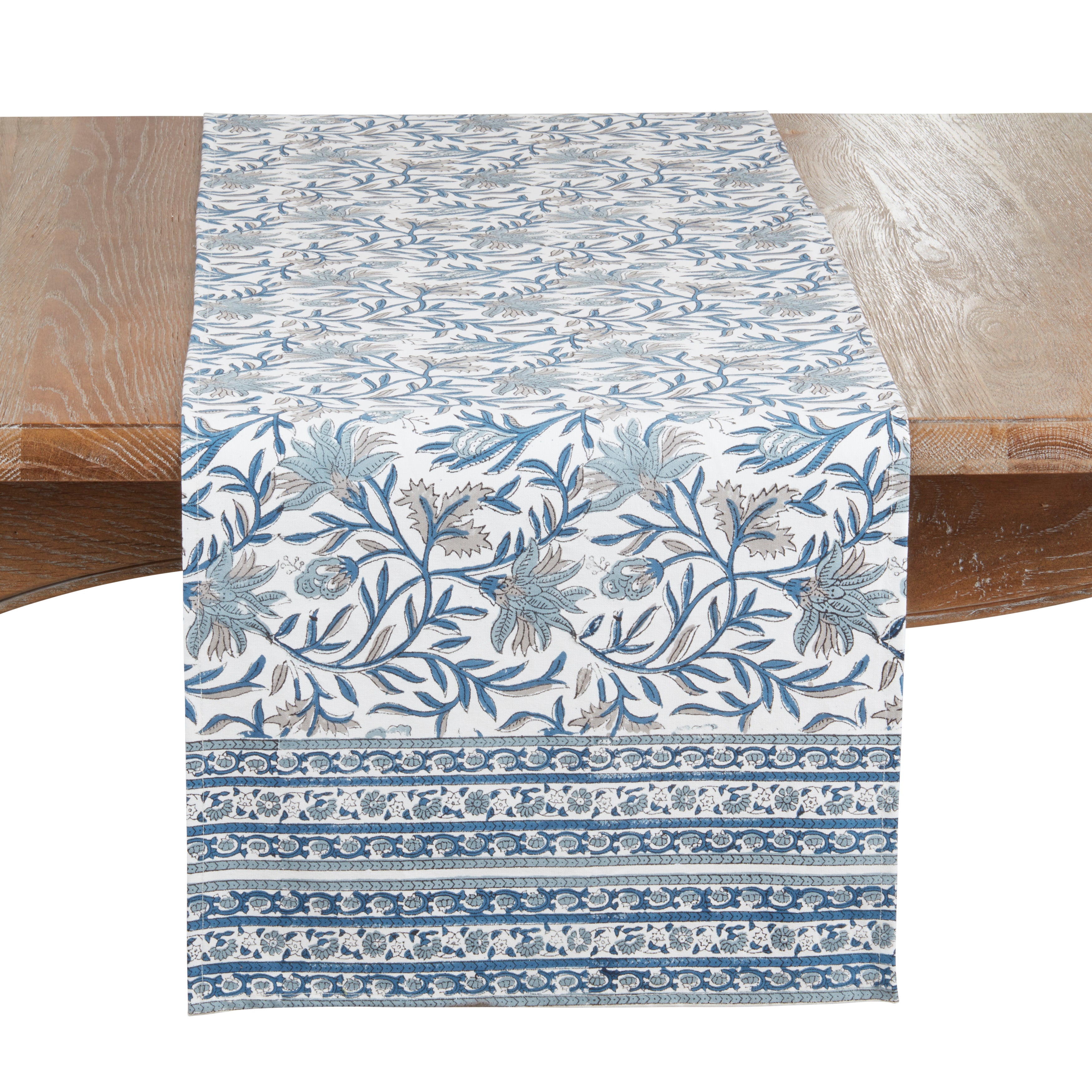 Floral Cotton Table Runner