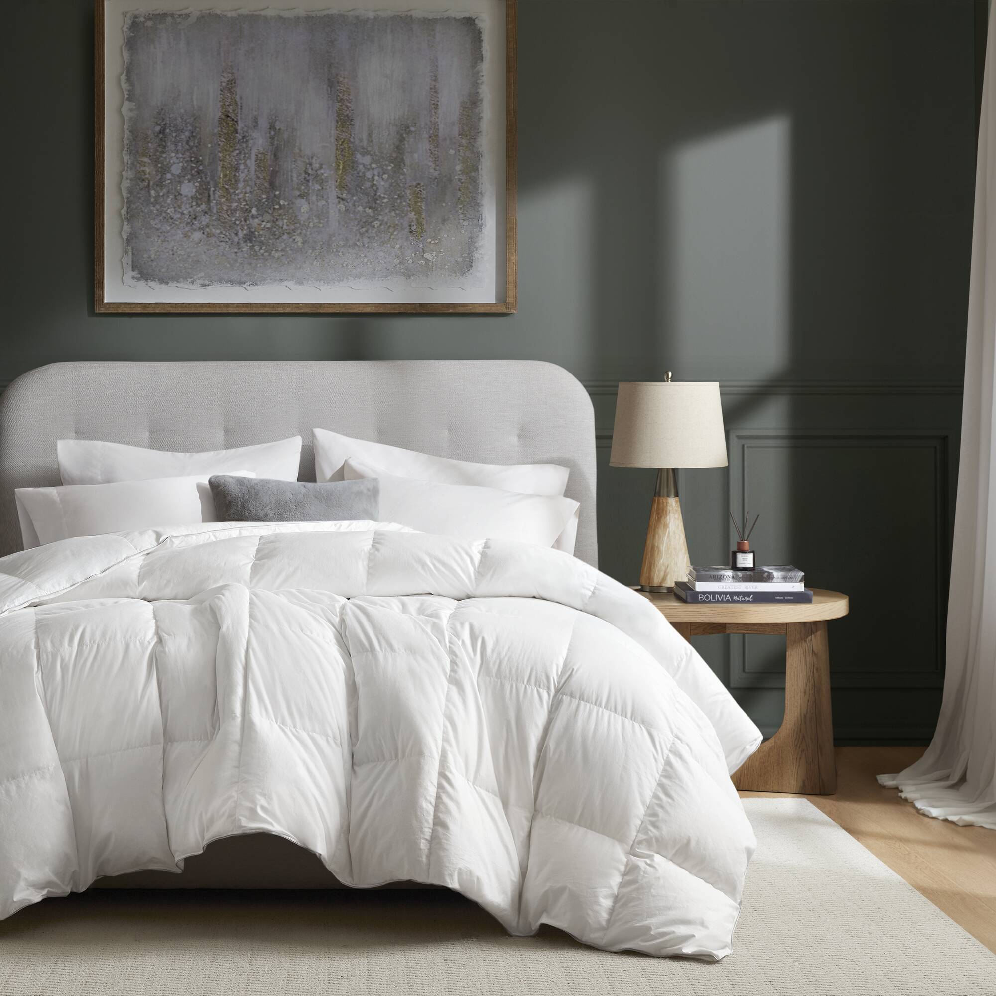 100% Cotton Shell Comforter