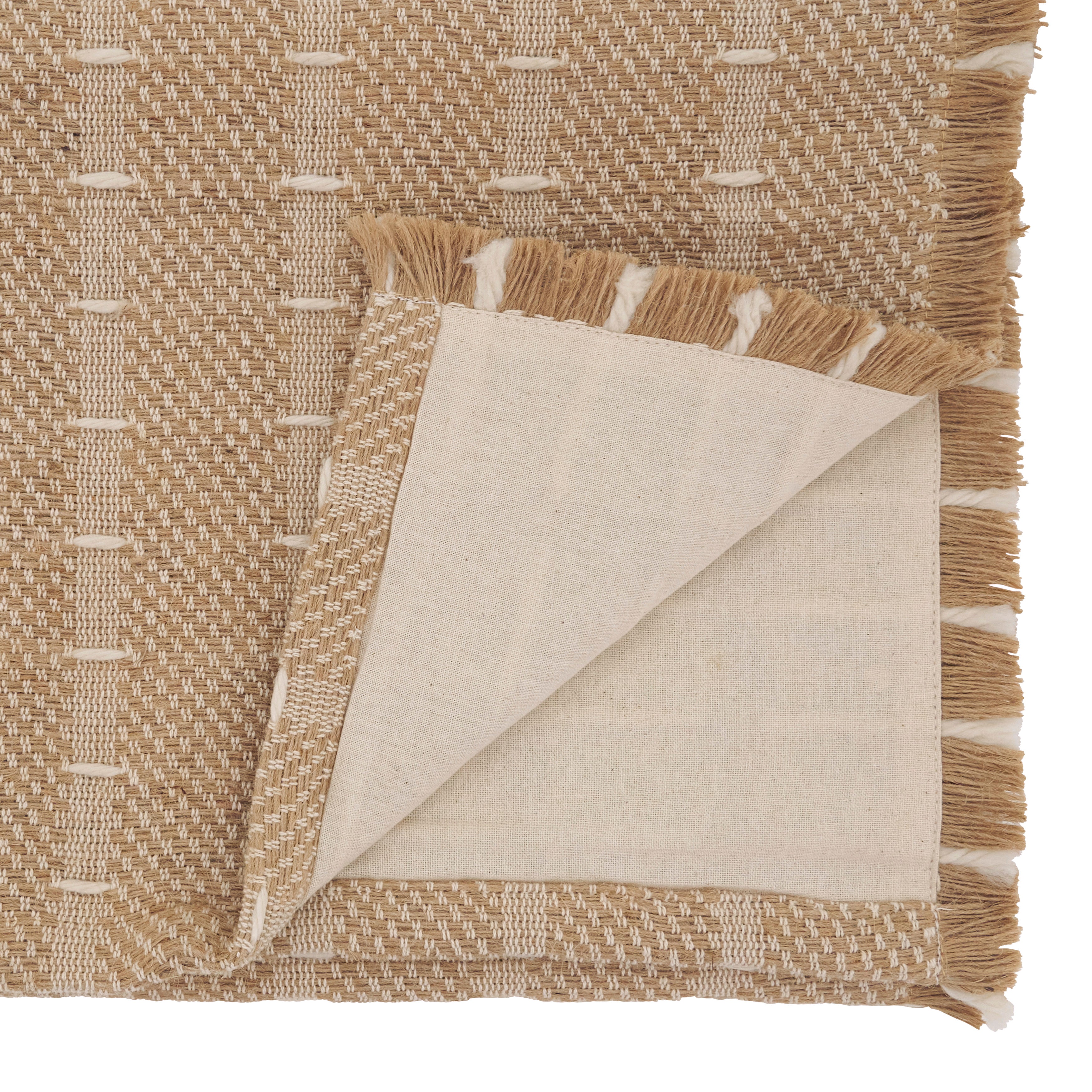 Jute & Wool Woven Table Runner