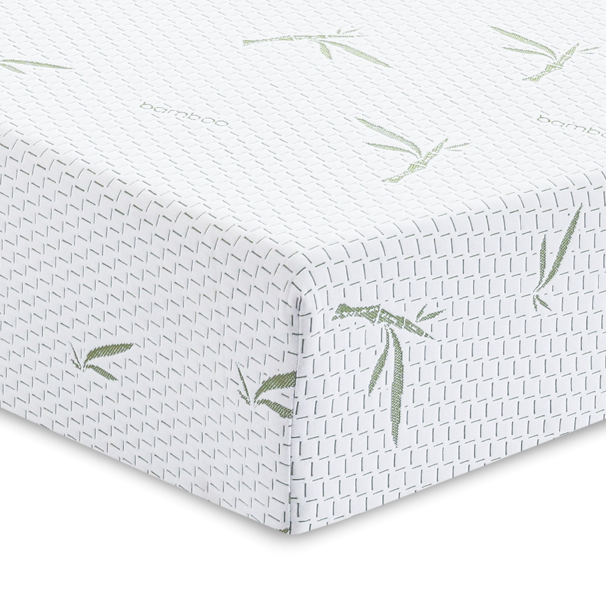 Restonic Biopedic Naturals 8-Inch Dual Layer Memory Foam Mattress with Bamboo Infused Cover