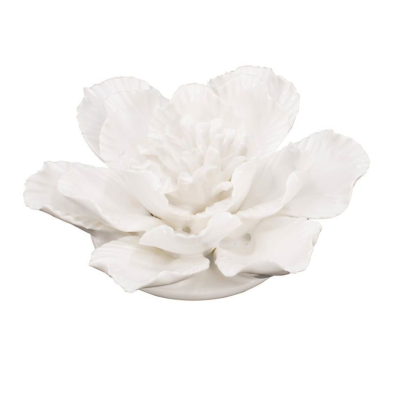 Handmade Ceramic Flower Wall Décor, Set of 2