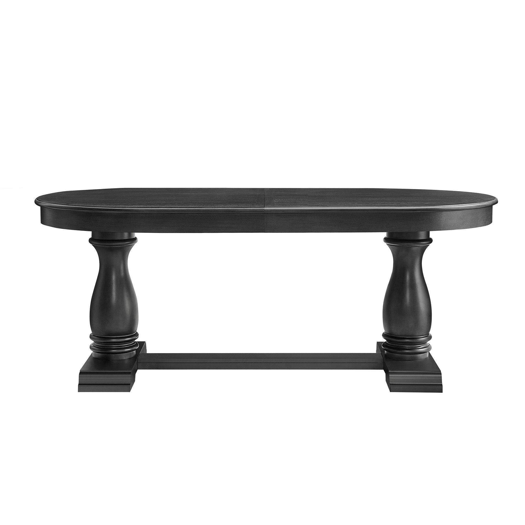 Aquarion Extendable Dining Table with Oval Shaped and Wood Frame