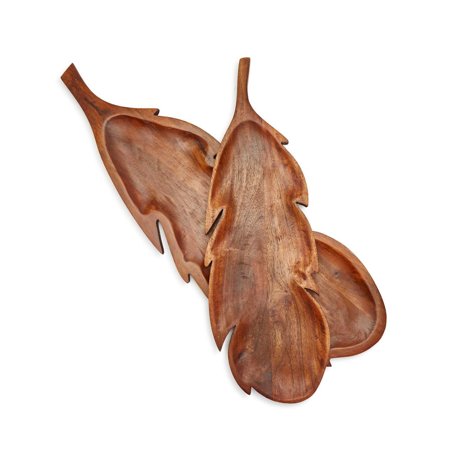 Feather Serving Boards Includes 2 Sizes, Set of 2