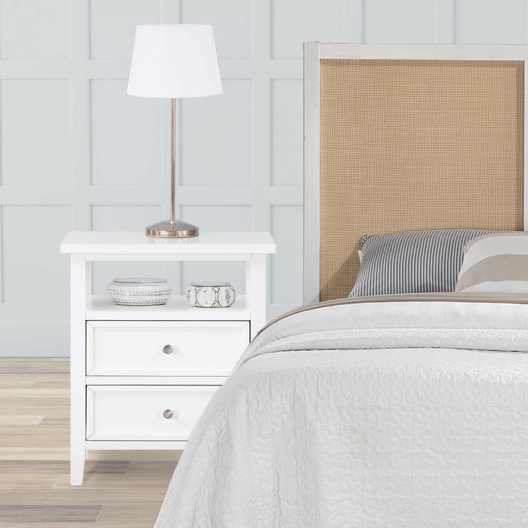 Weston 2-Drawer Nightstand