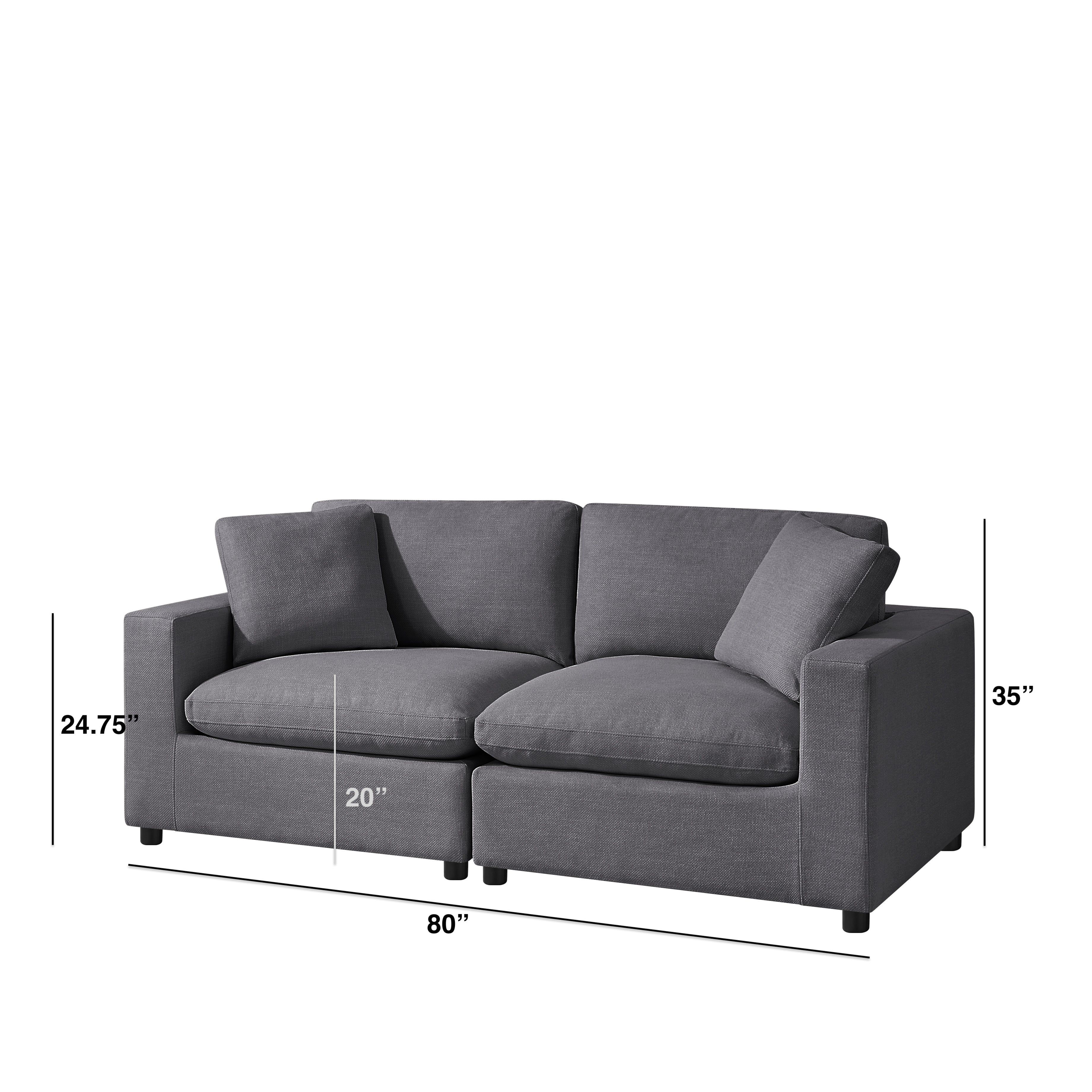 Cassandra Modular 2-Piece Sofa