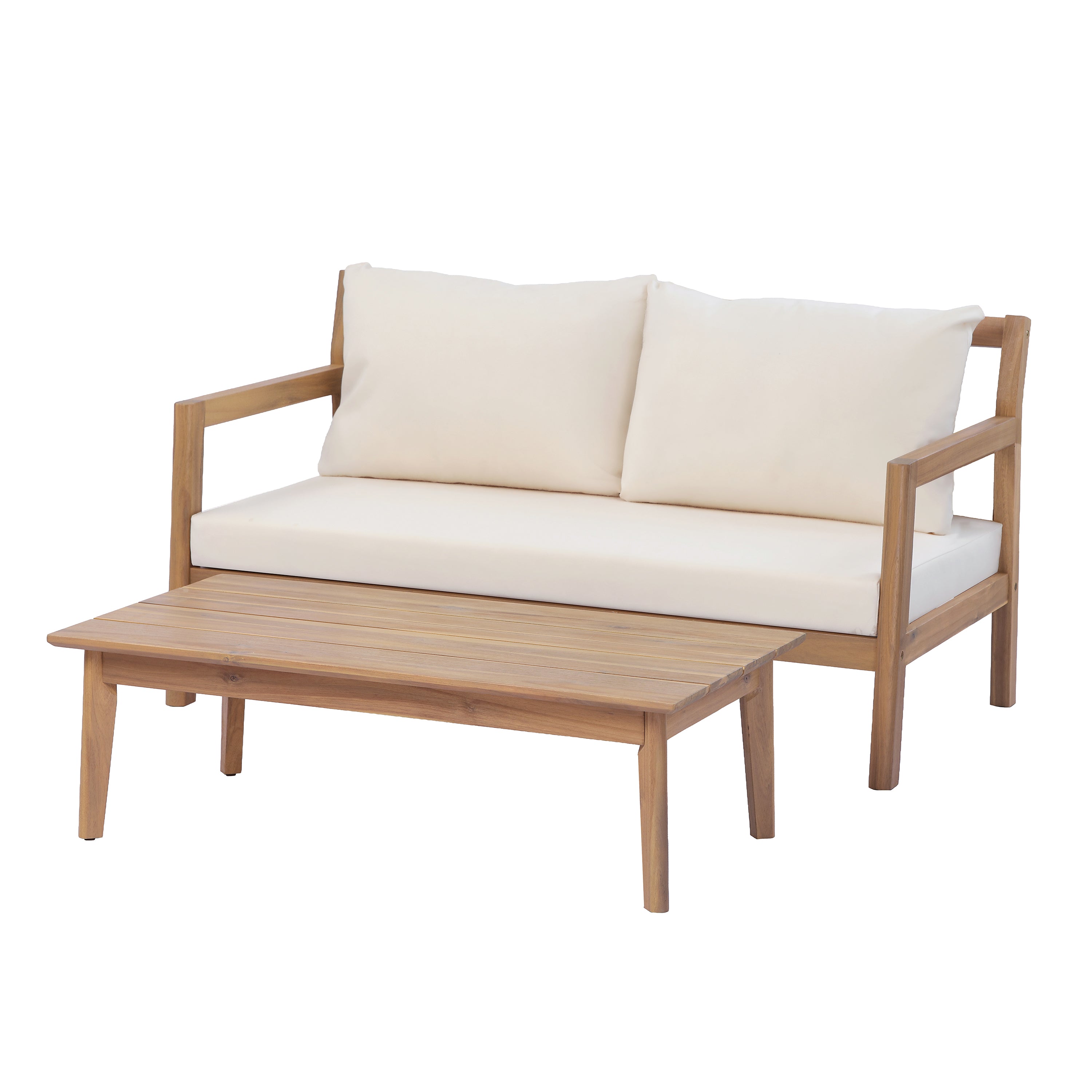 Pablo 4 Piece Outdoor Patio Chat Set