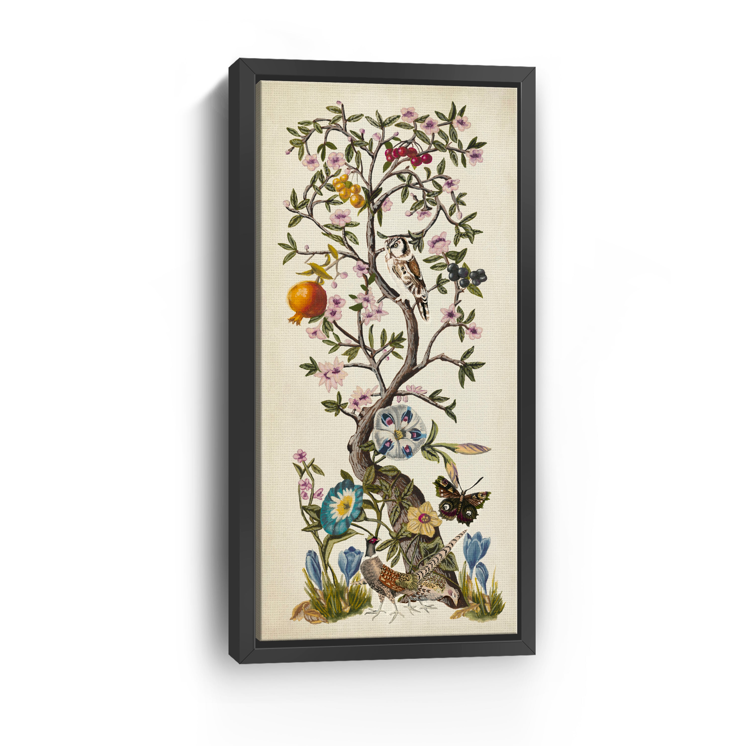 Chinoiserie Natura I Canvas Giclee