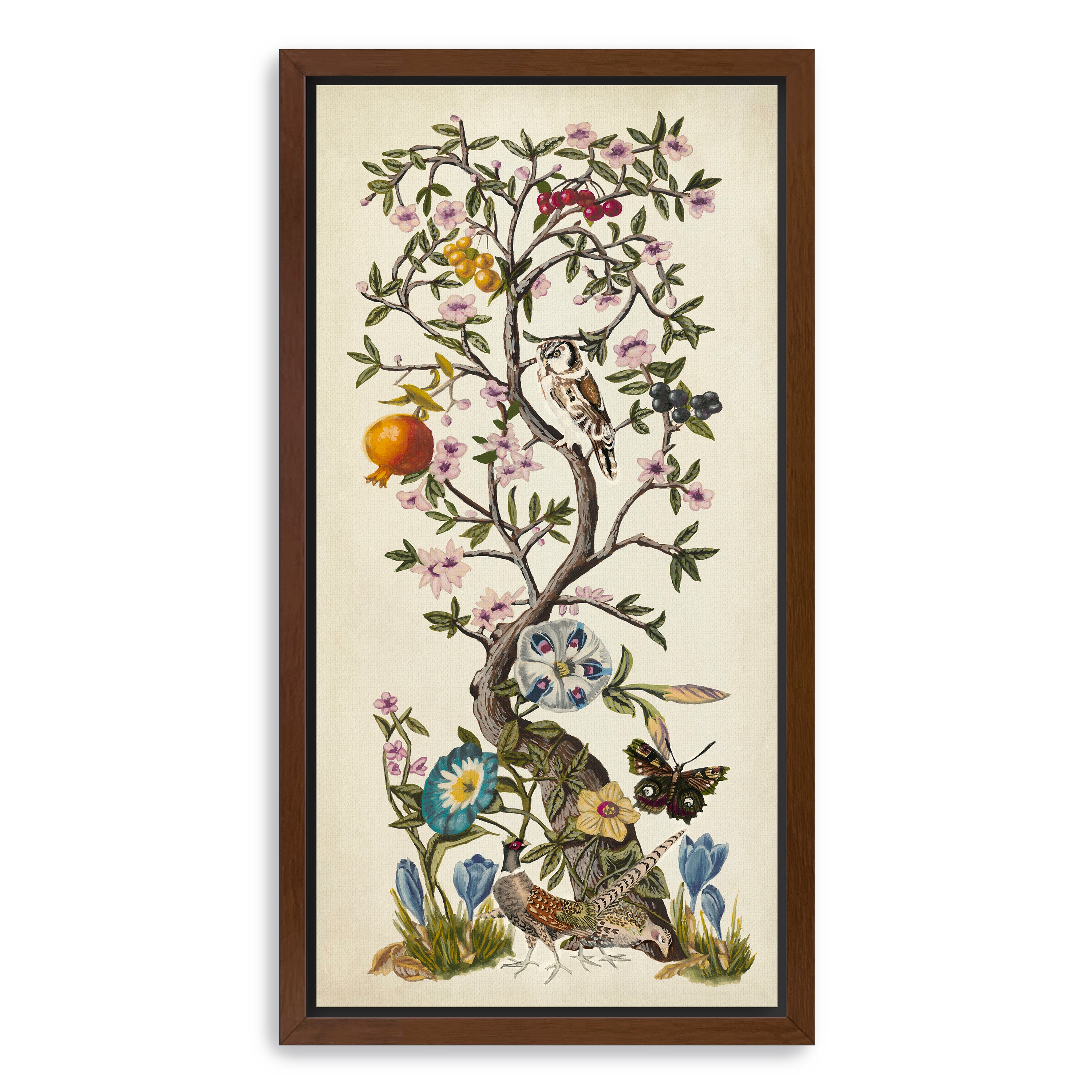 Chinoiserie Natura I Canvas Giclee