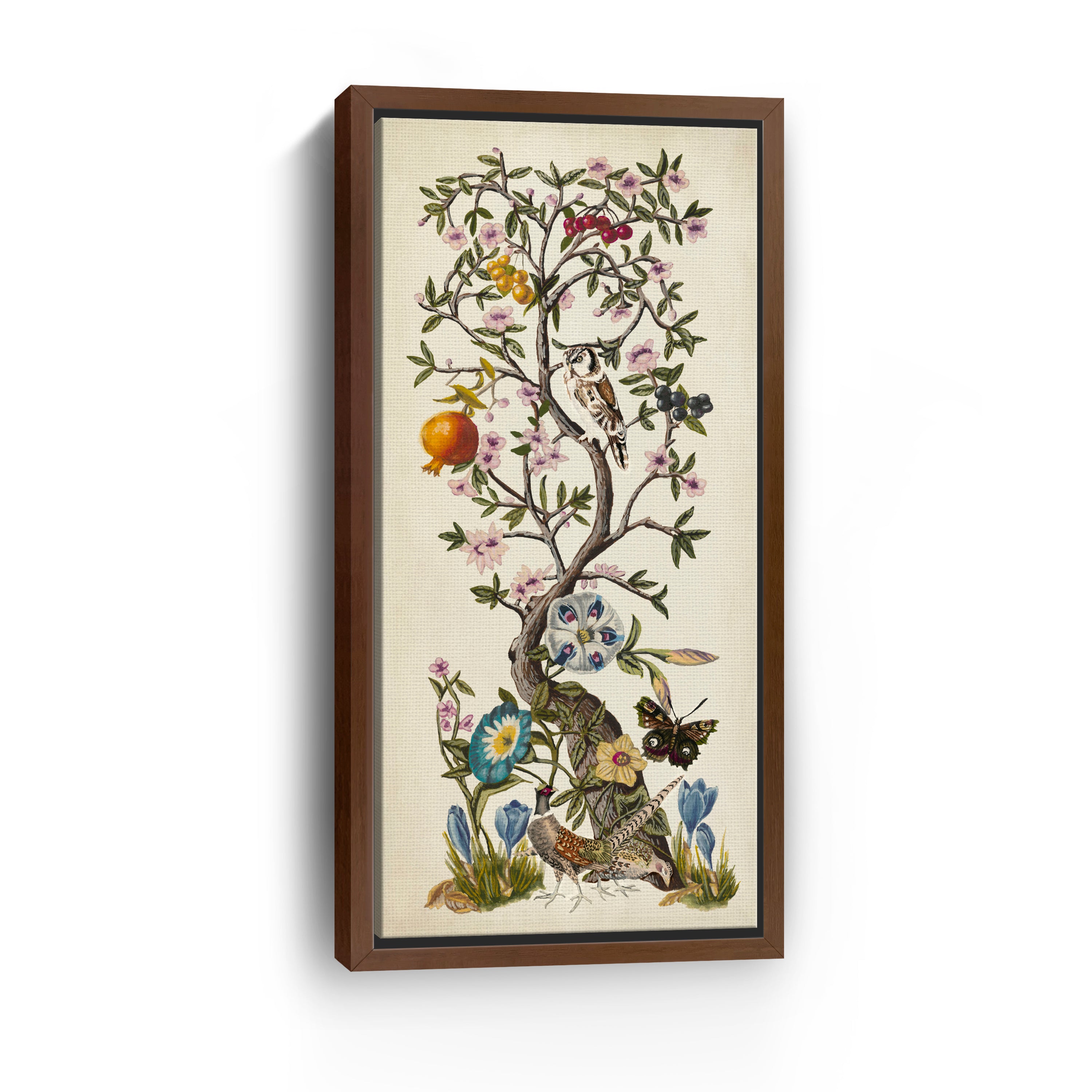 Chinoiserie Natura I Canvas Giclee