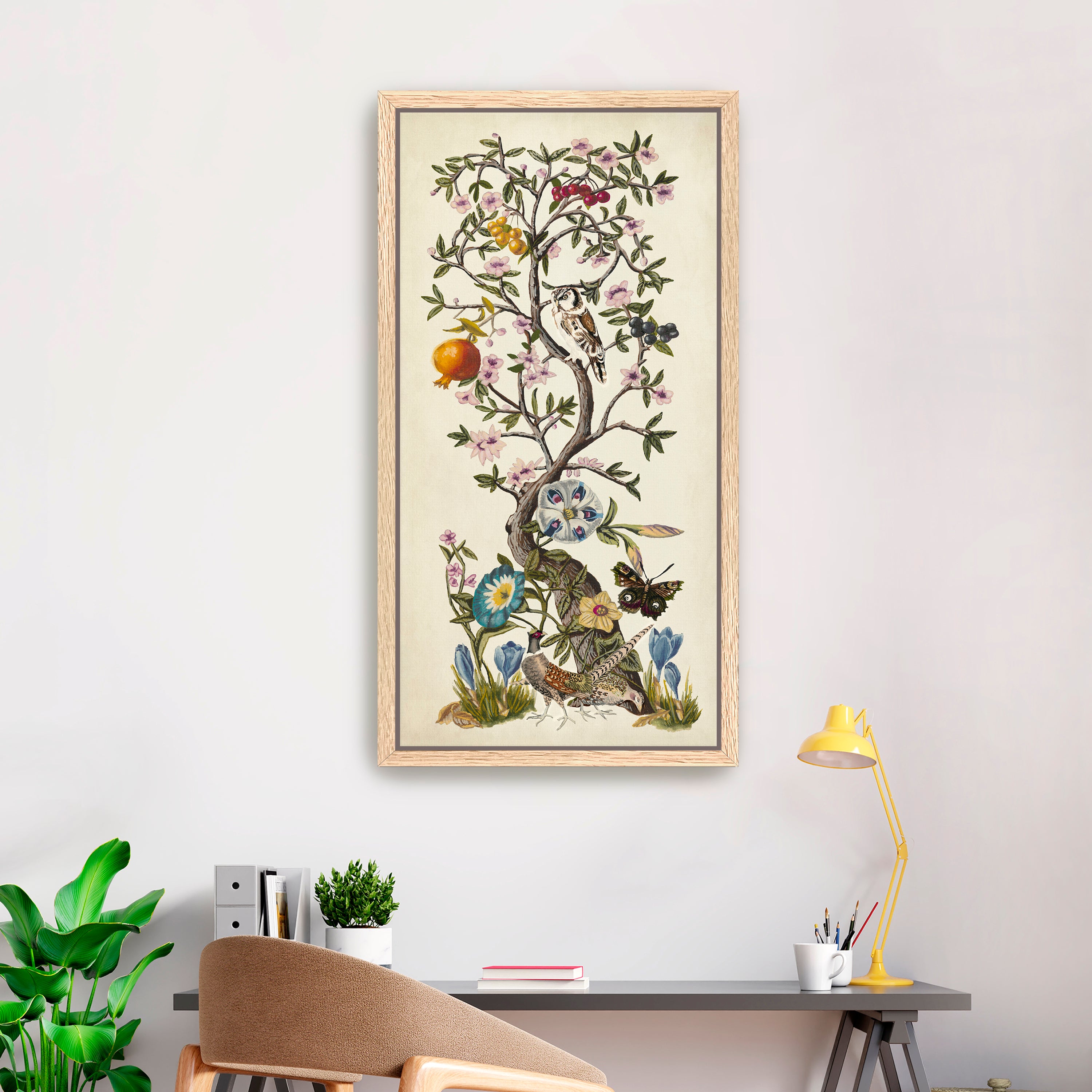 Chinoiserie Natura I Canvas Giclee