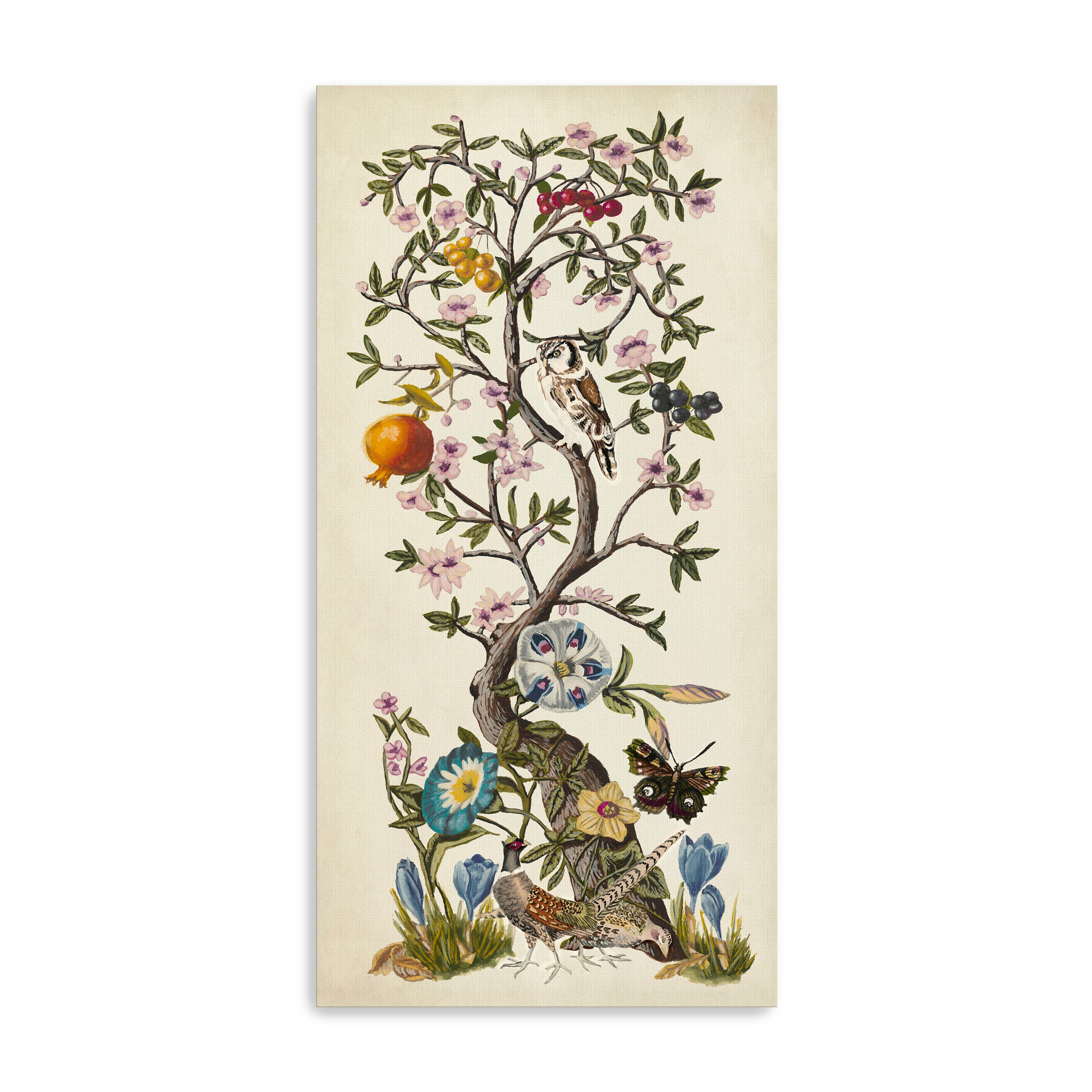 Chinoiserie Natura I Canvas Giclee