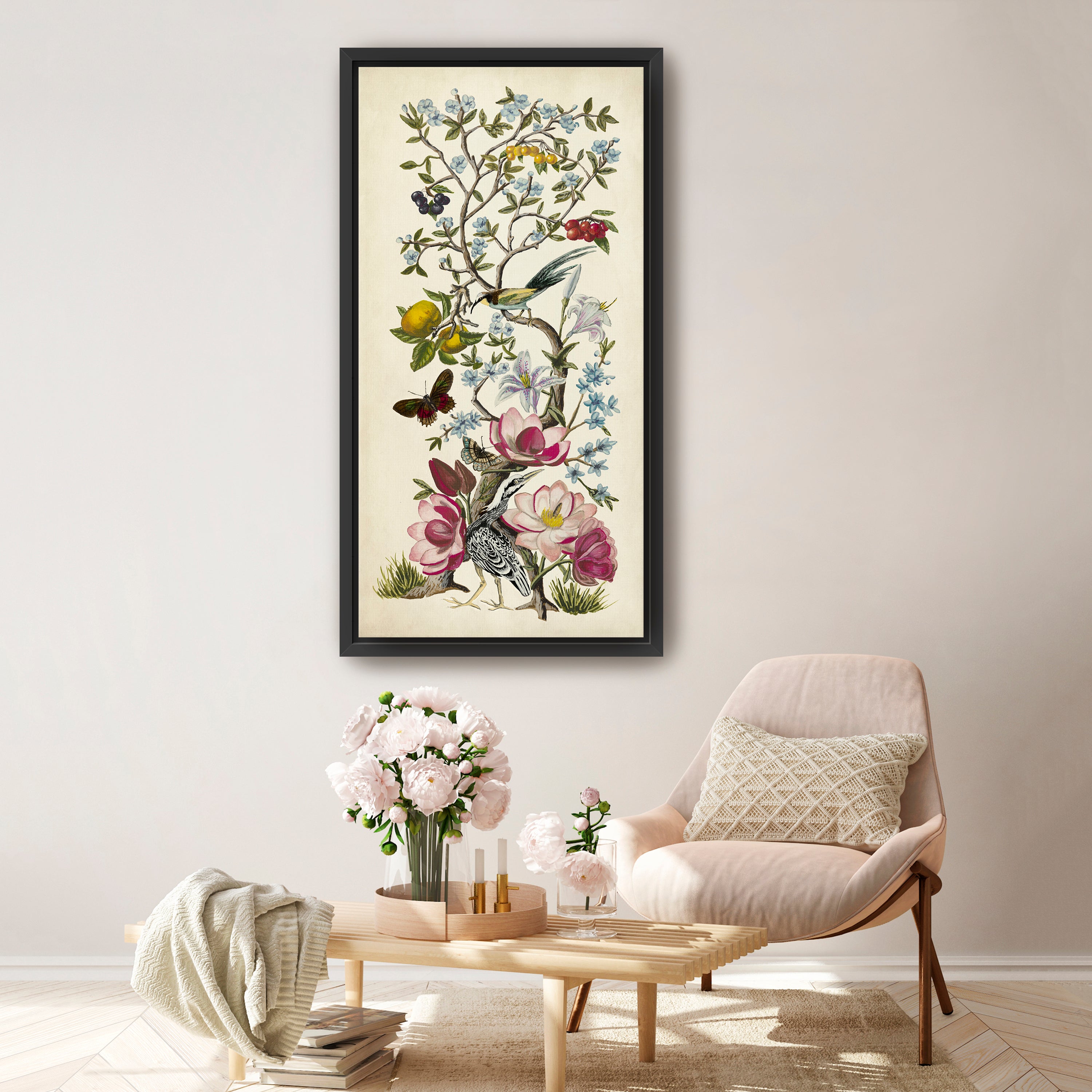 Chinoiserie Natura II Canvas Giclee