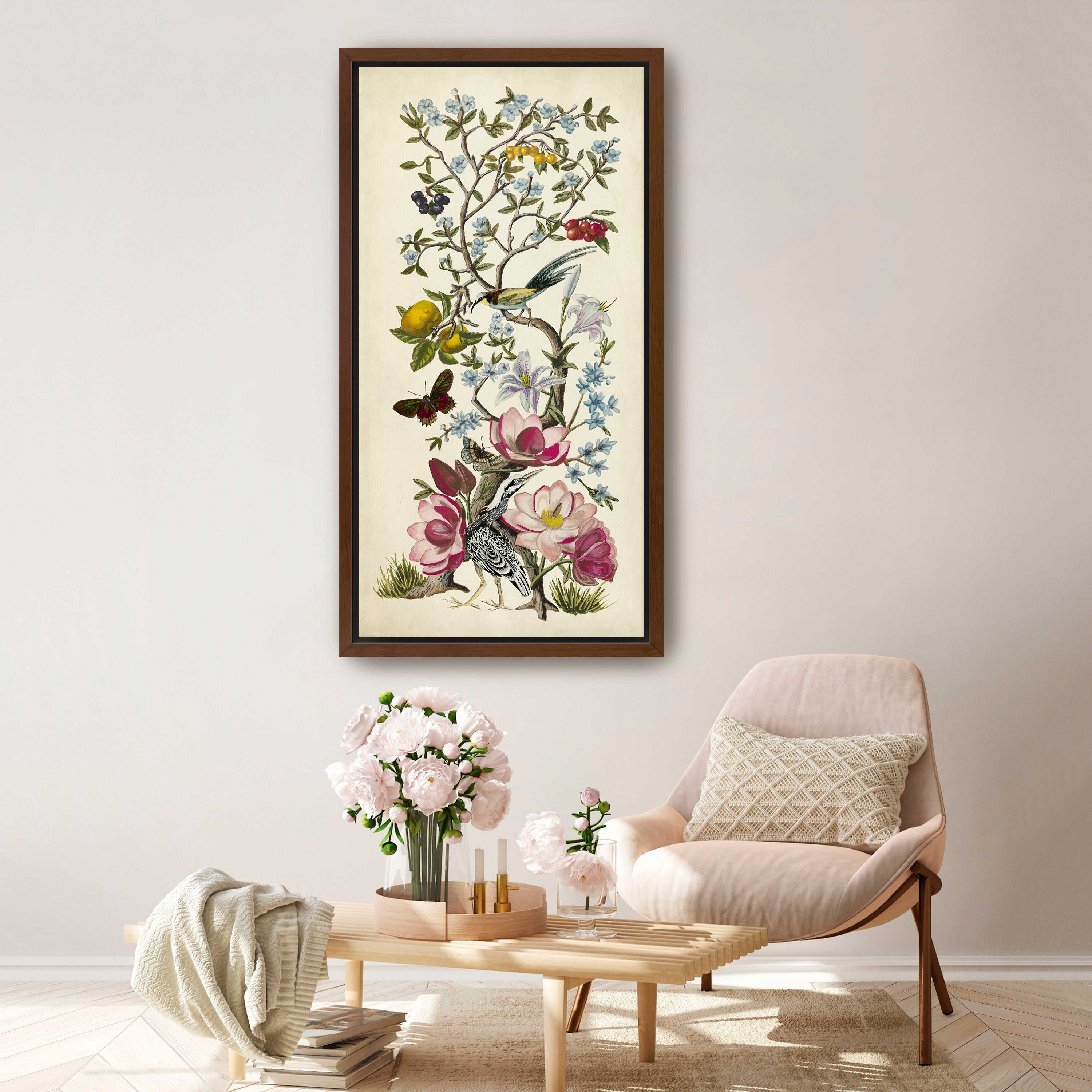 Chinoiserie Natura II Canvas Giclee