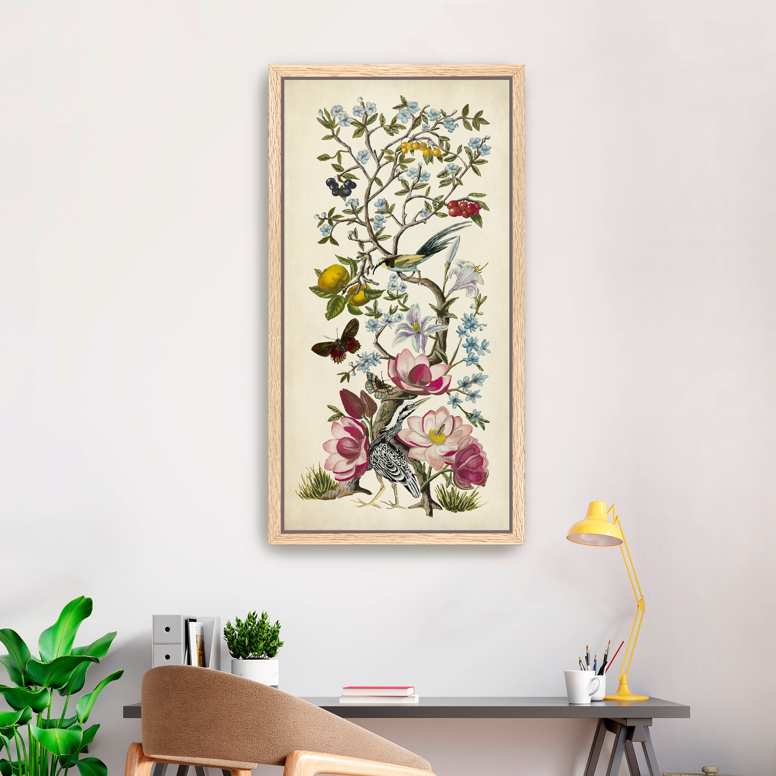 Chinoiserie Natura II Canvas Giclee
