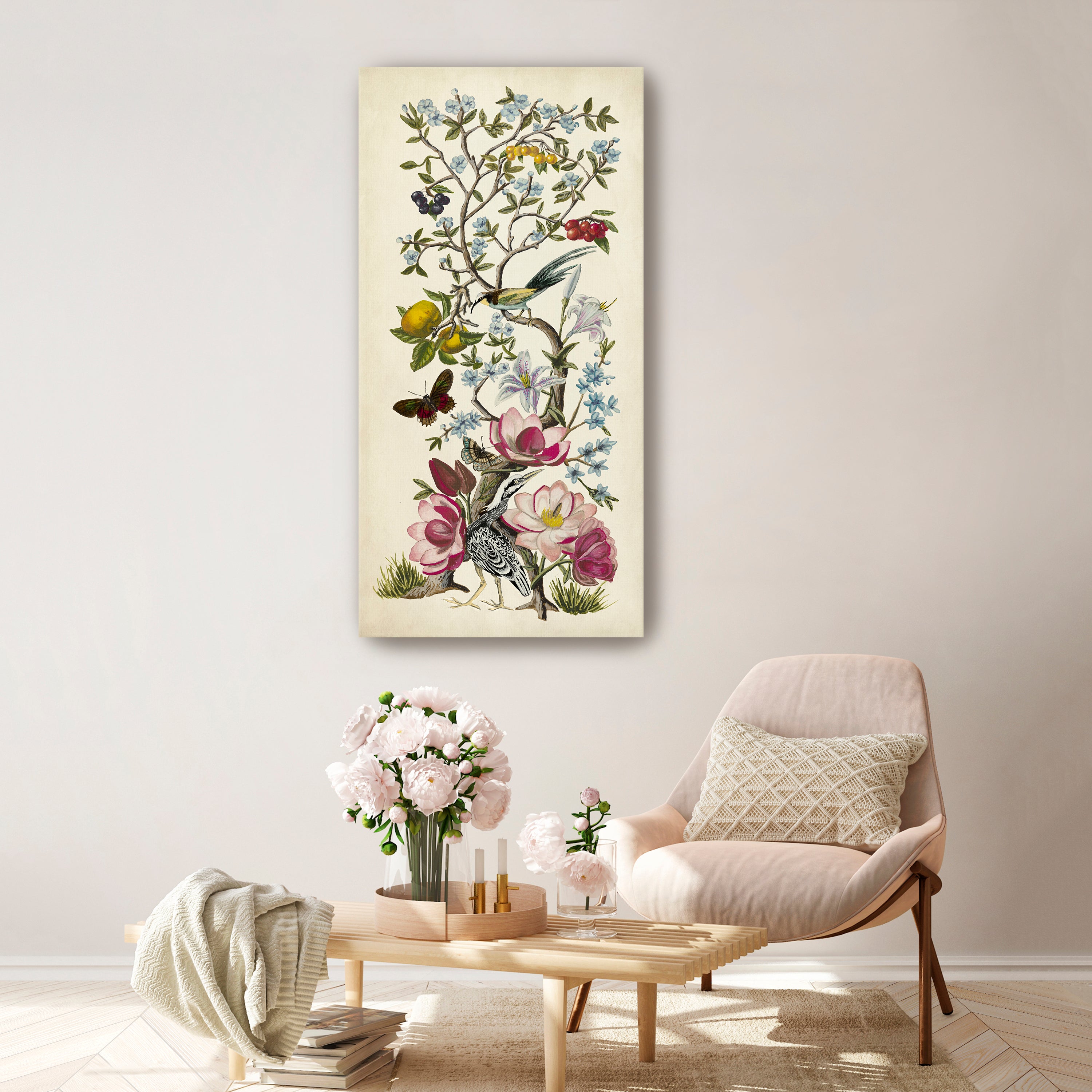 Chinoiserie Natura II Canvas Giclee