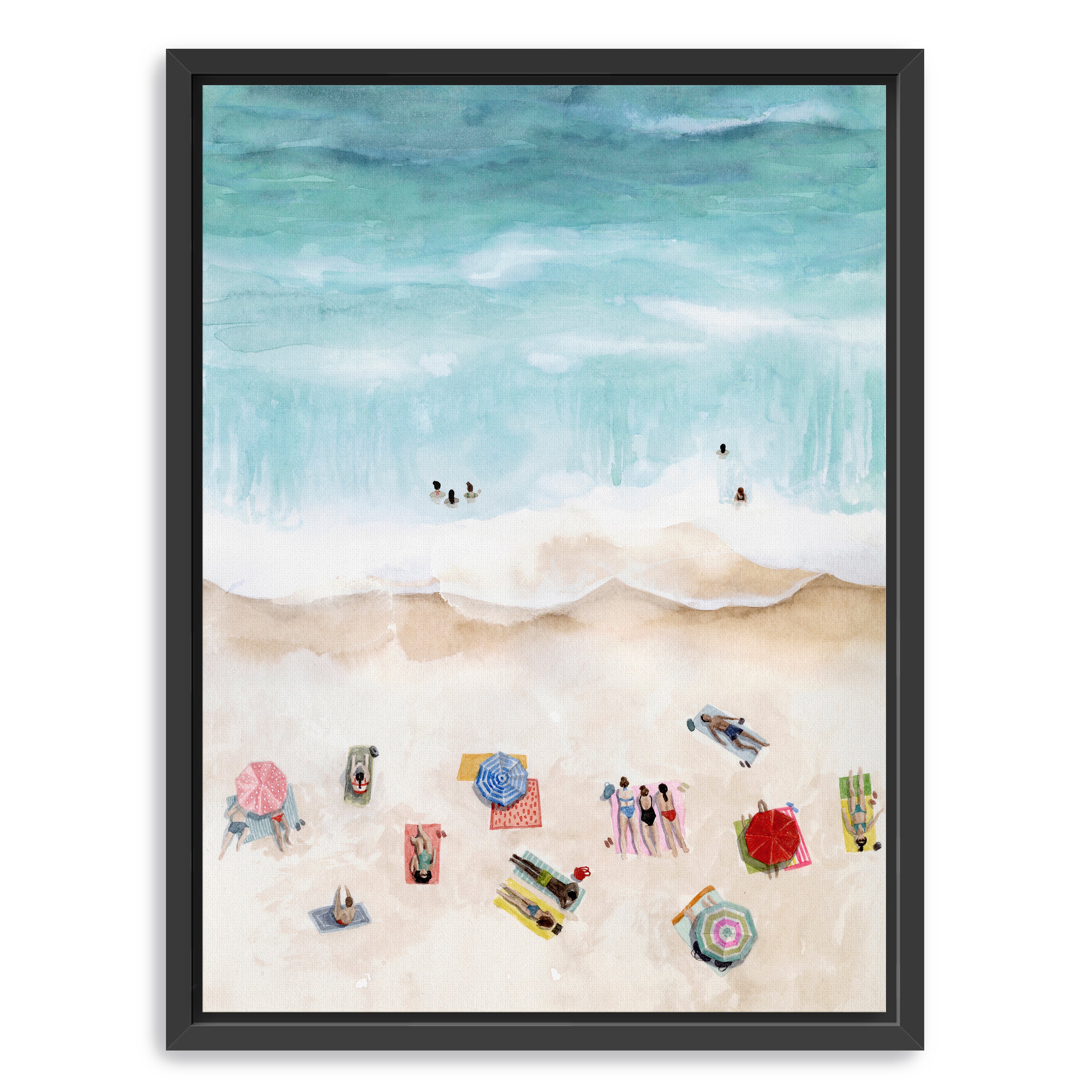 Beach Week I Canvas Giclee