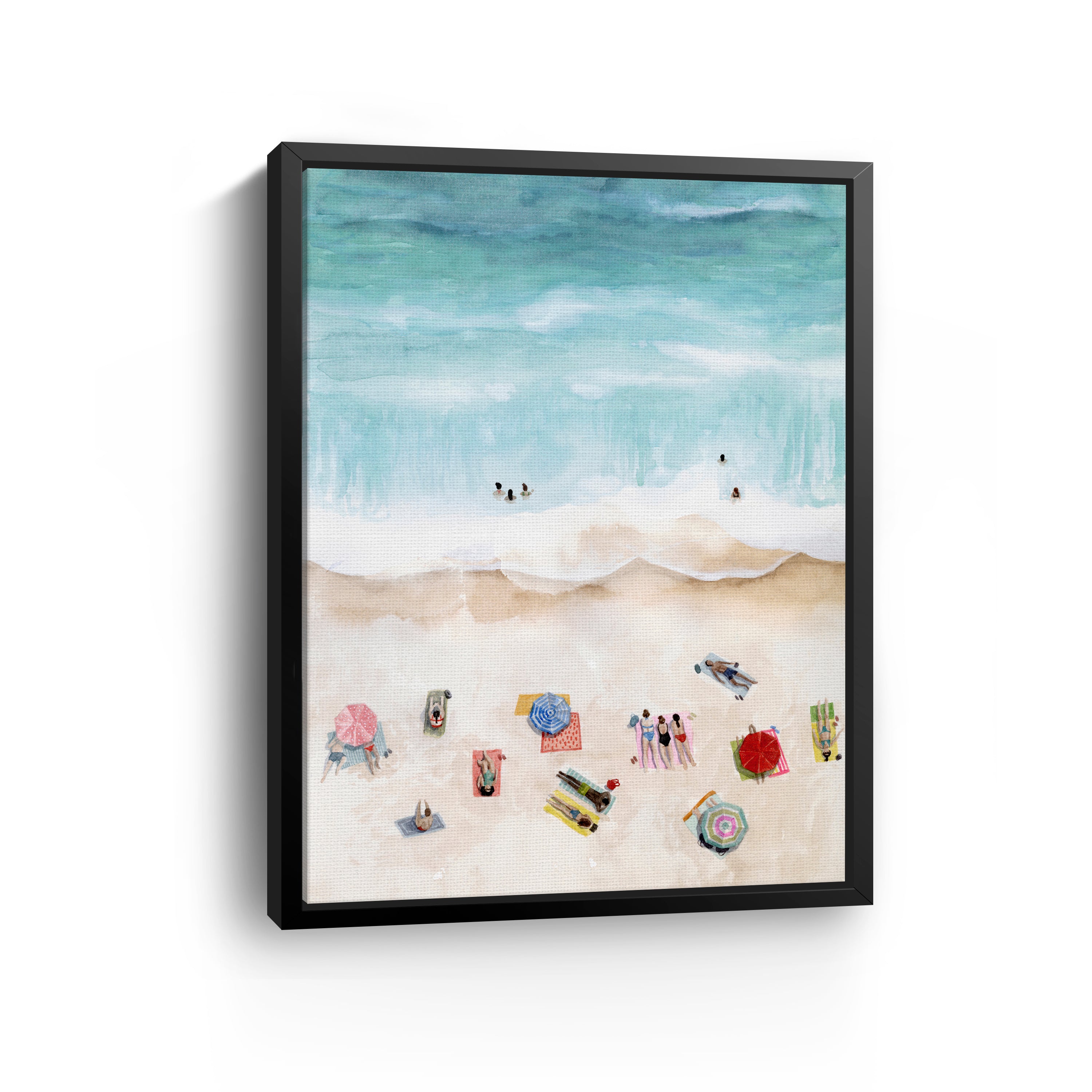 Beach Week I Canvas Giclee
