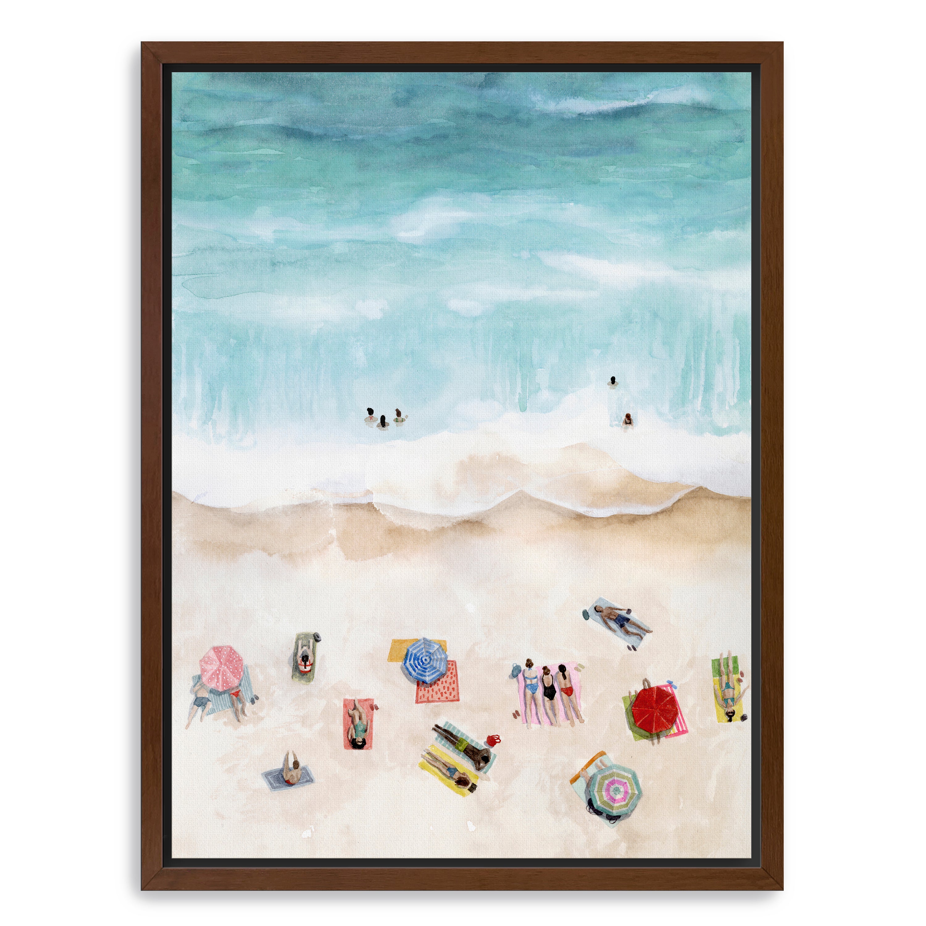 Beach Week I Canvas Giclee