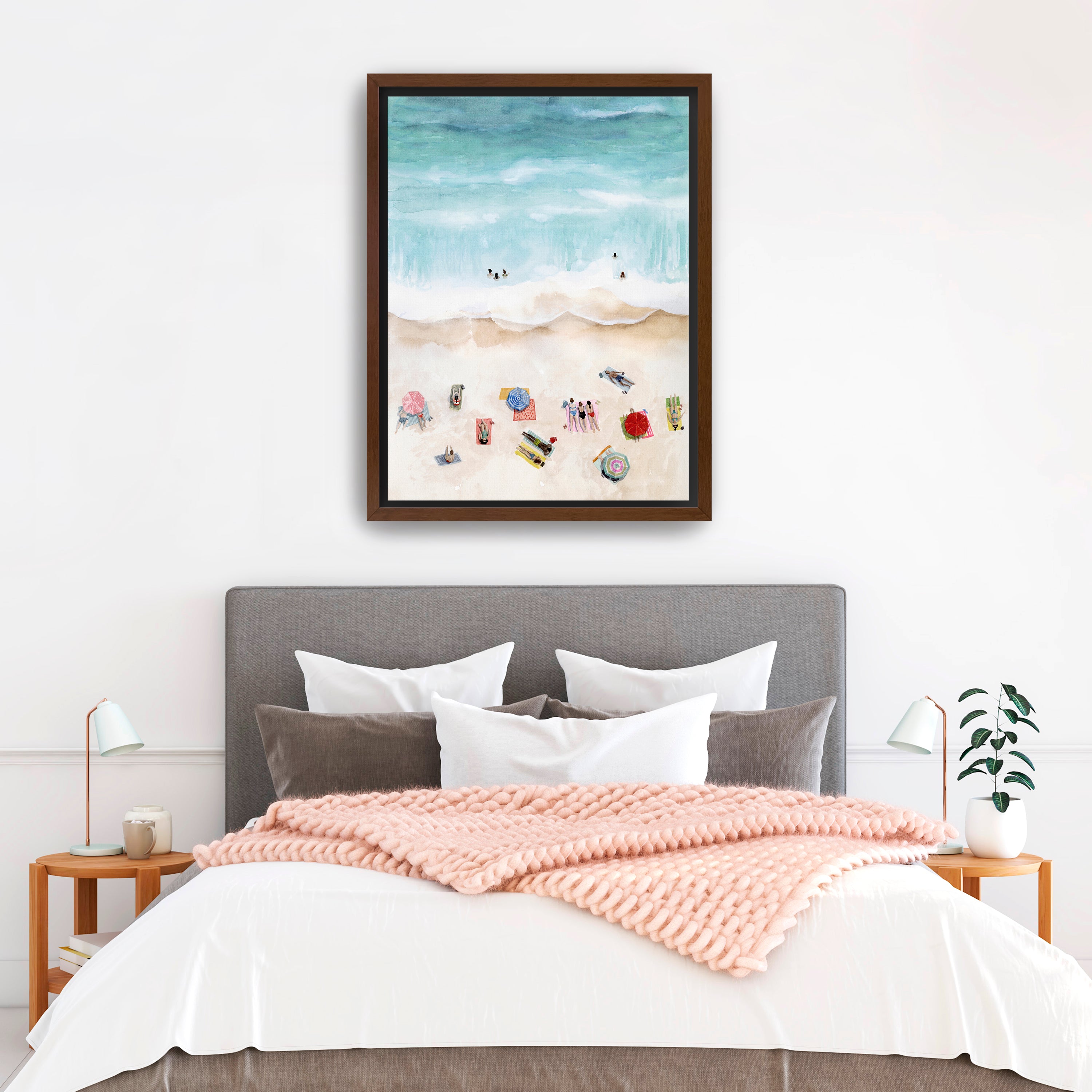 Beach Week I Canvas Giclee