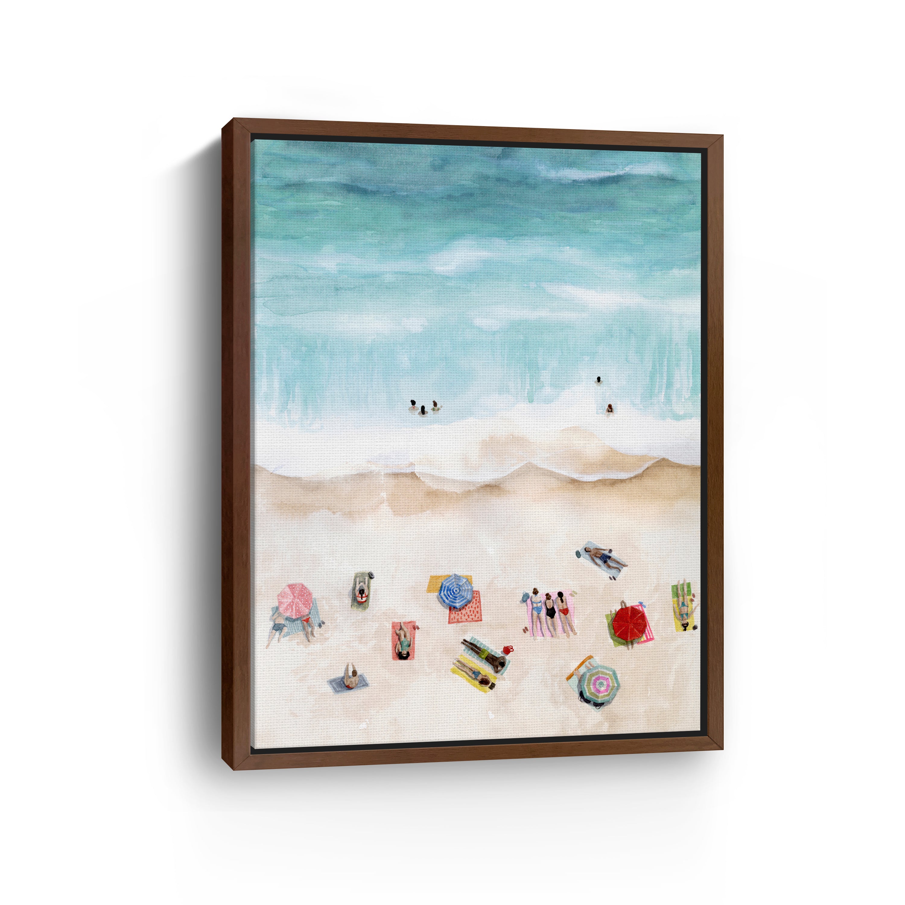Beach Week I Canvas Giclee
