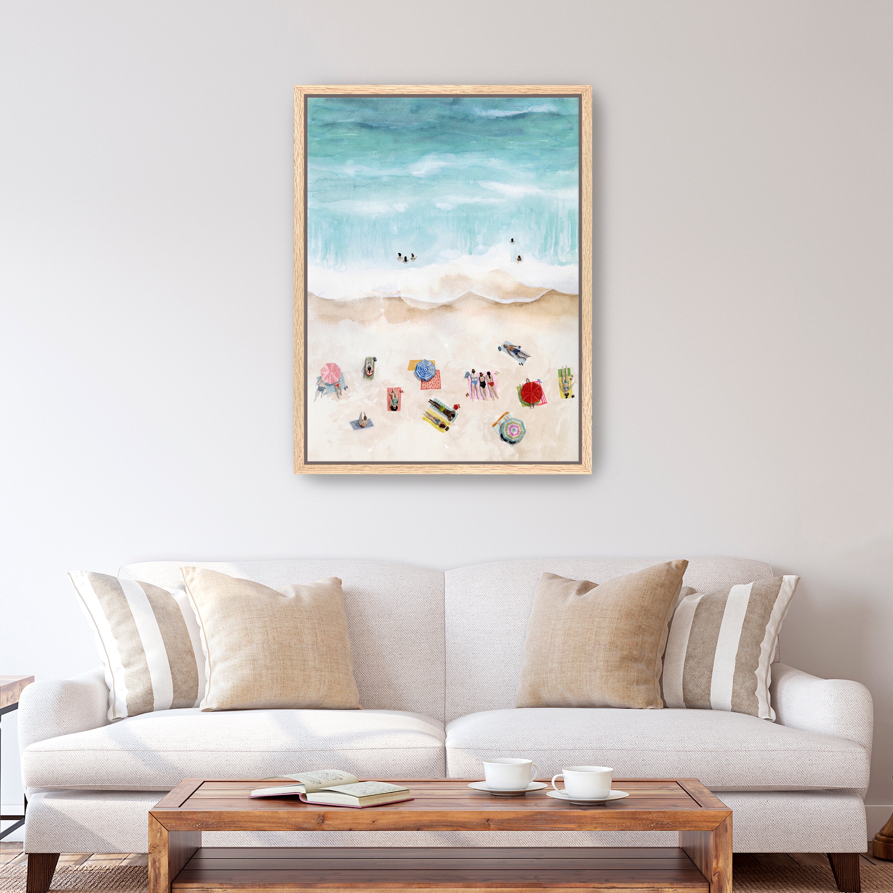 Beach Week I Canvas Giclee