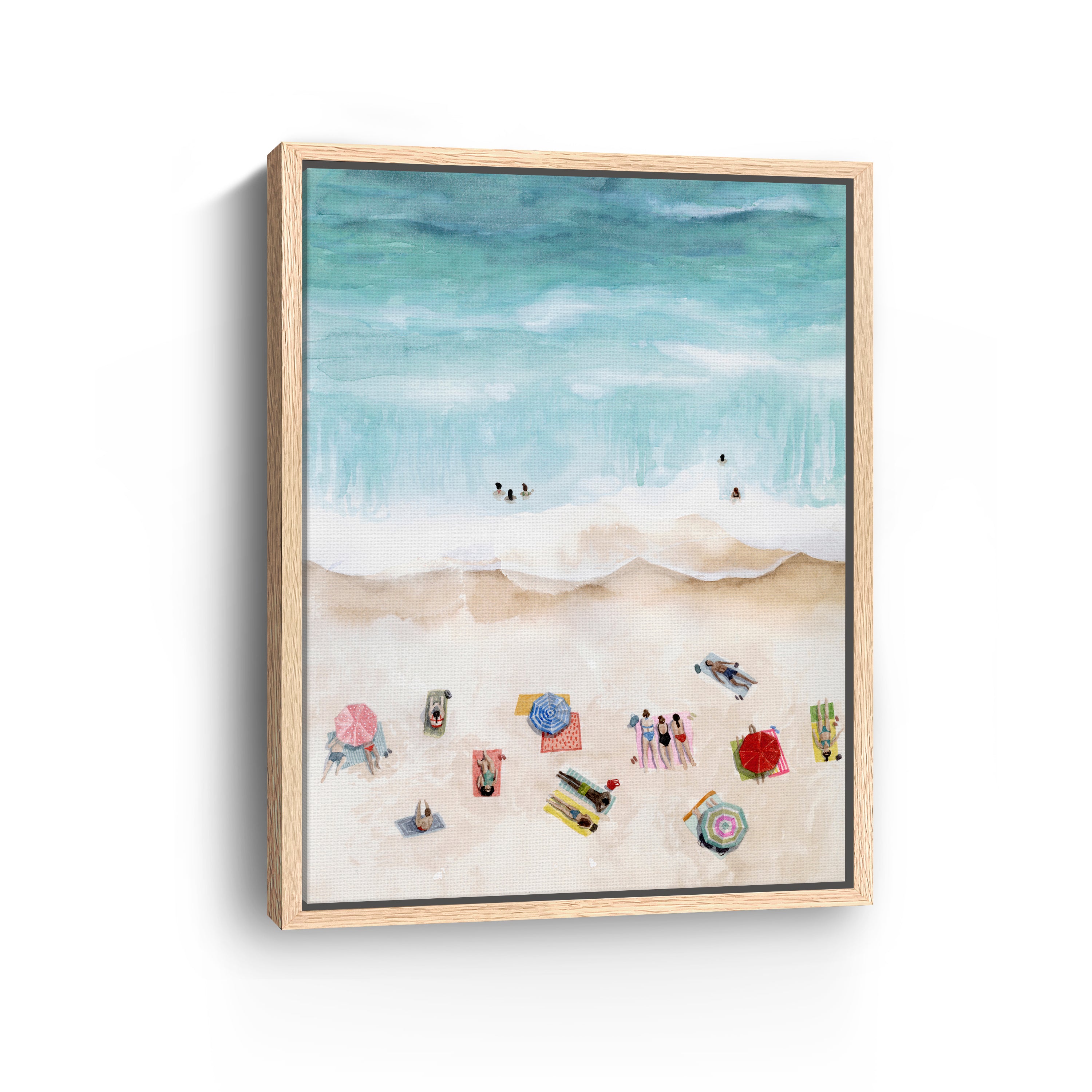 Beach Week I Canvas Giclee