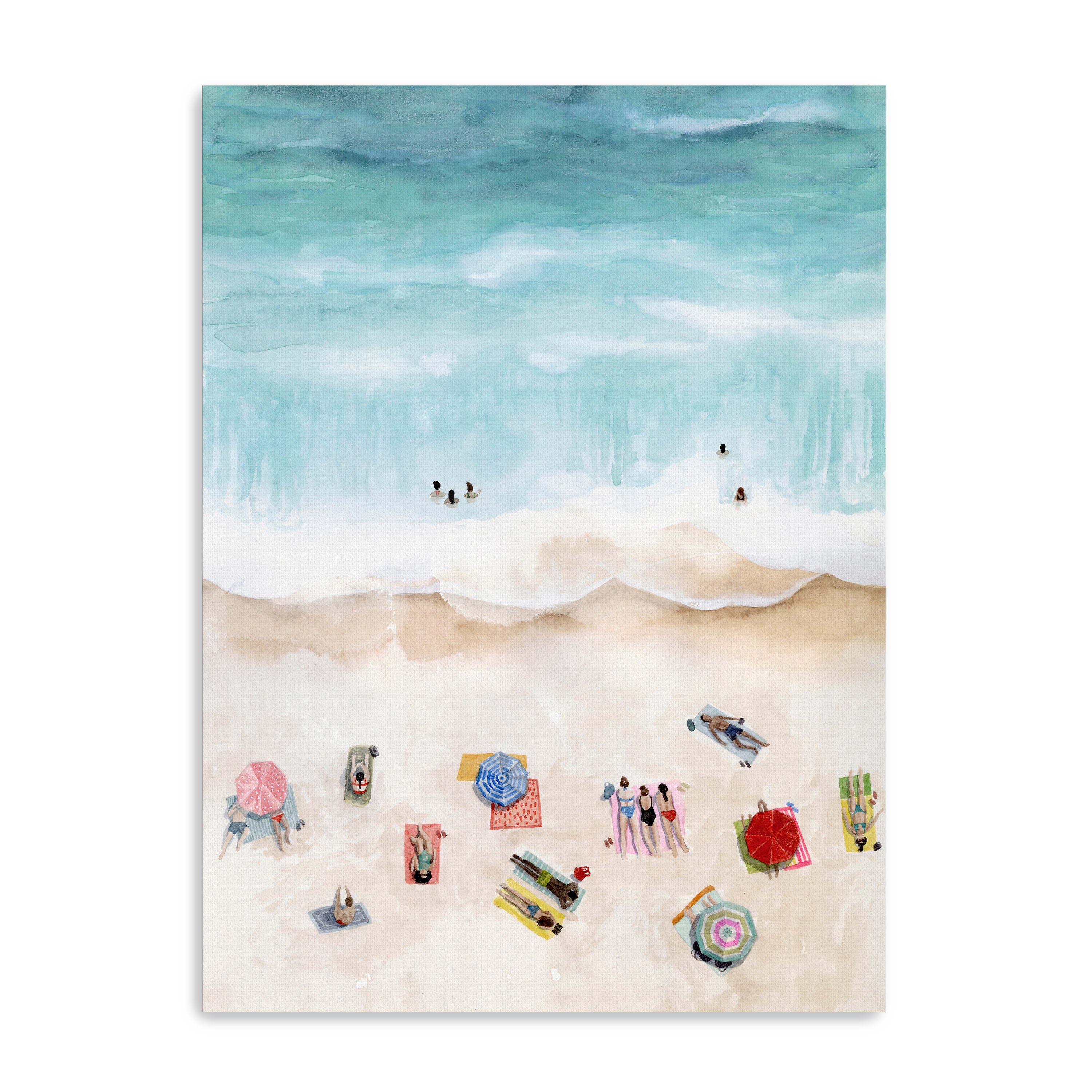 Beach Week I Canvas Giclee