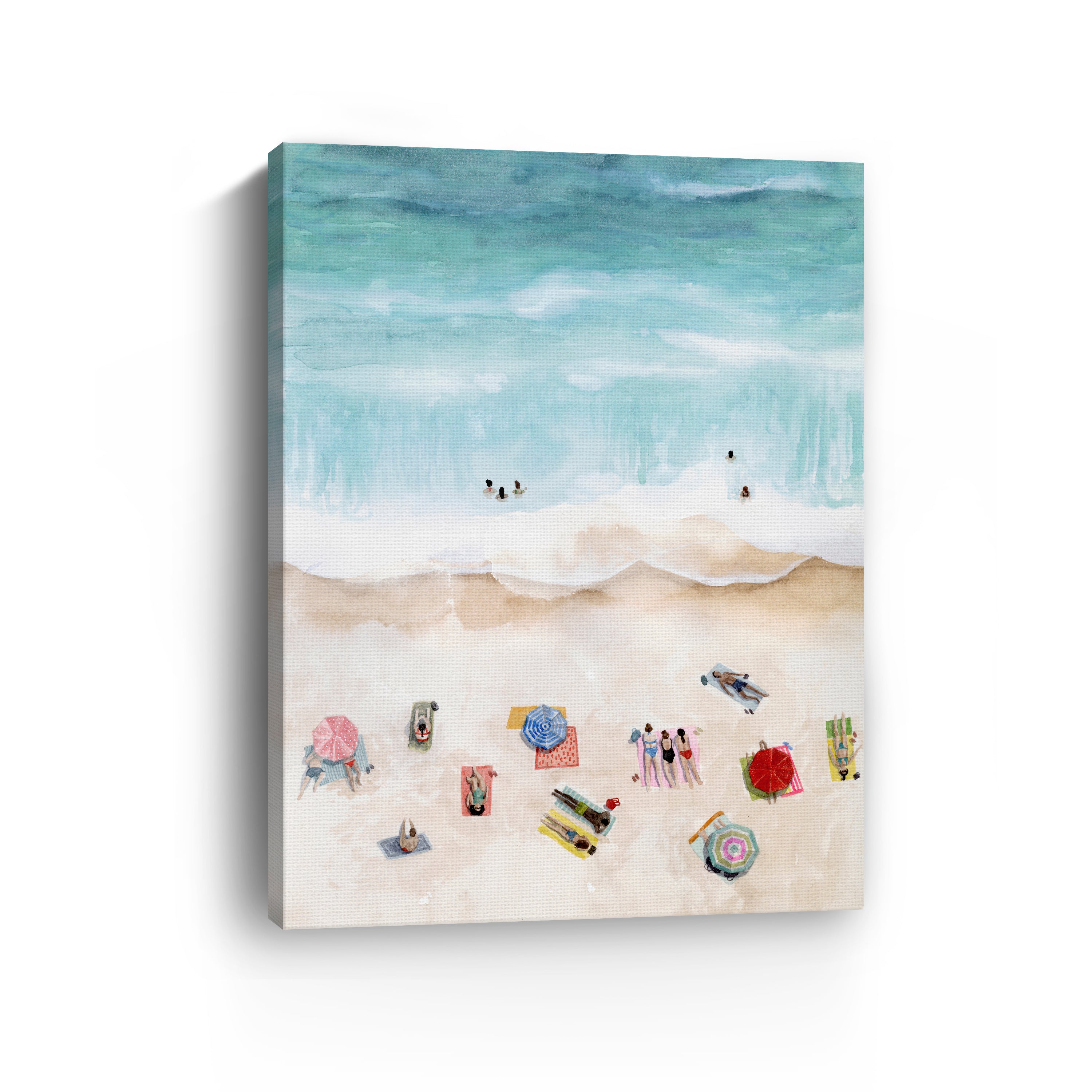 Beach Week I Canvas Giclee