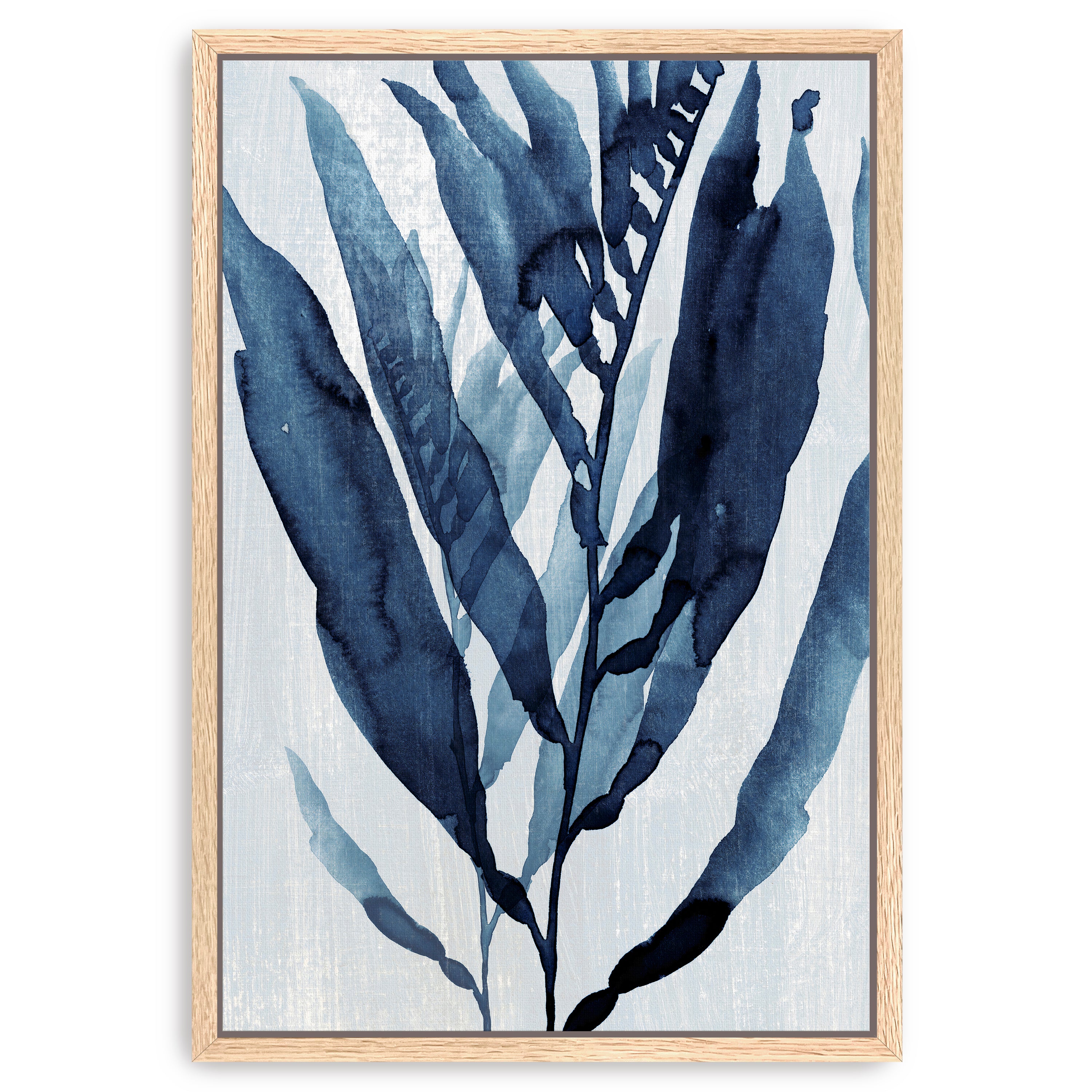 Blue Drift I Canvas Giclee