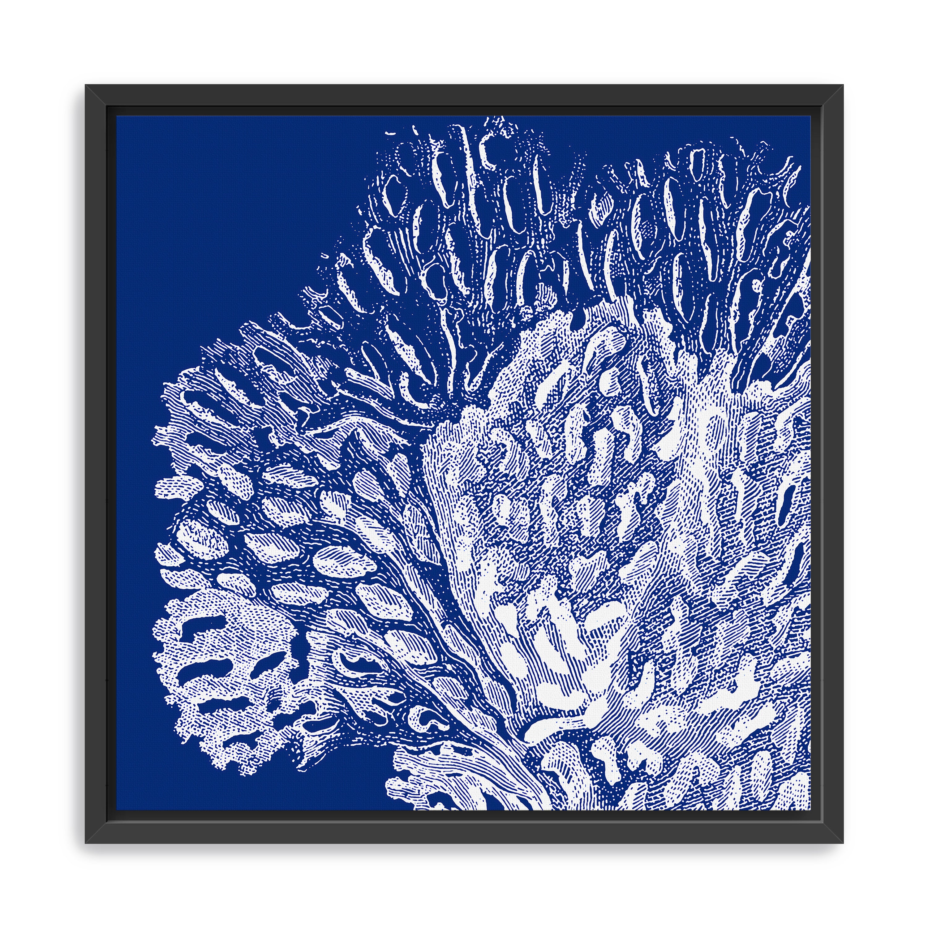 Saturated Coral III Canvas Giclee