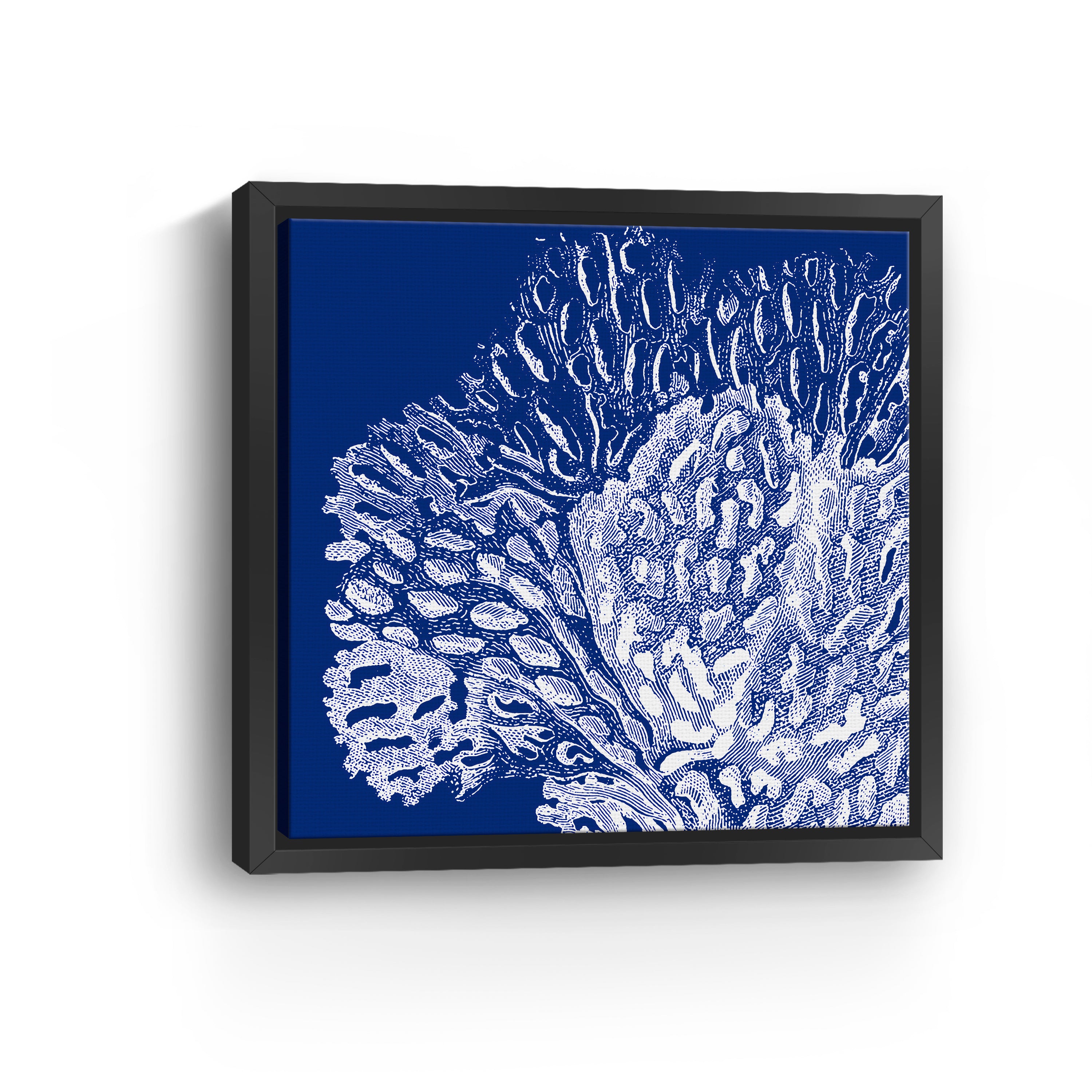 Saturated Coral III Canvas Giclee