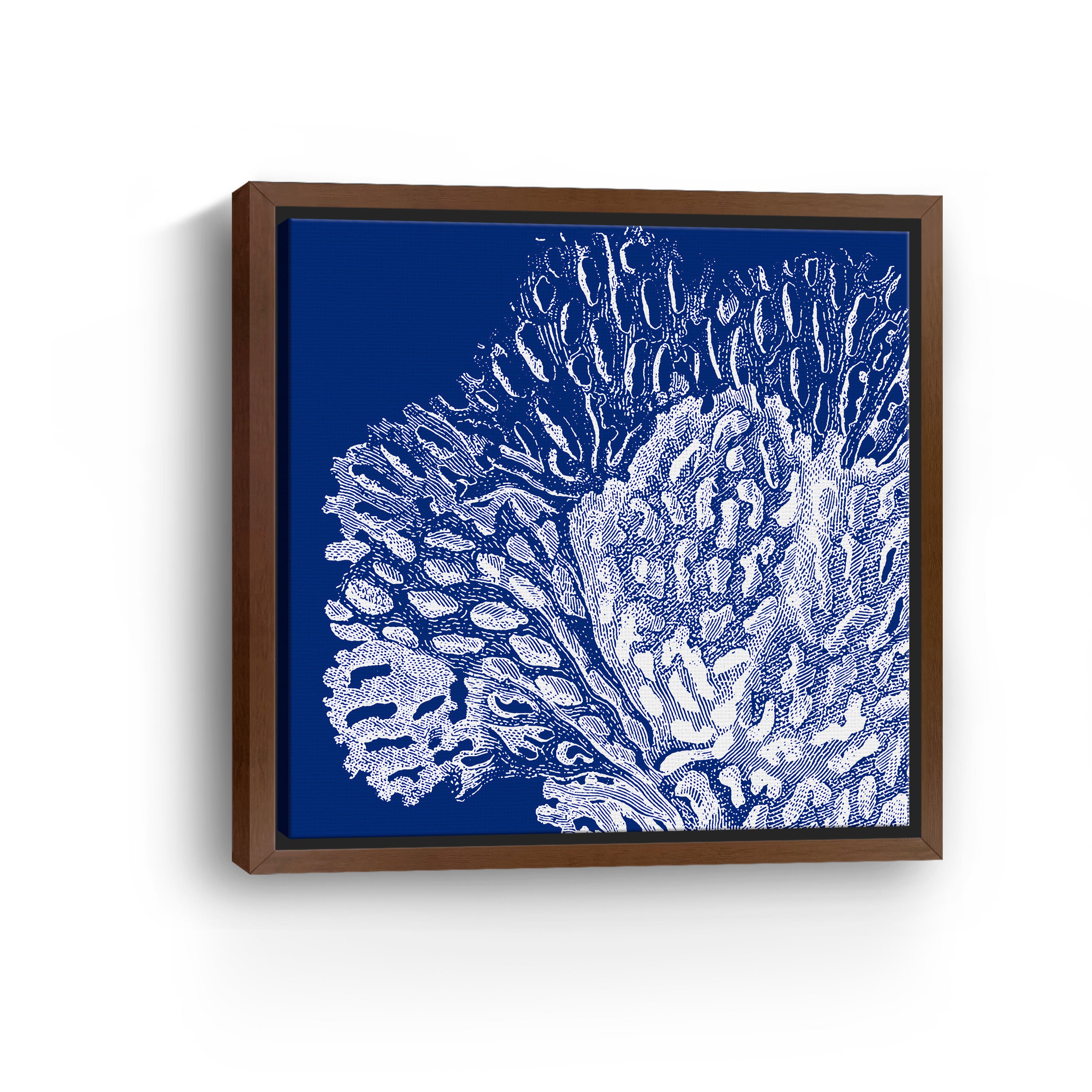 Saturated Coral III Canvas Giclee
