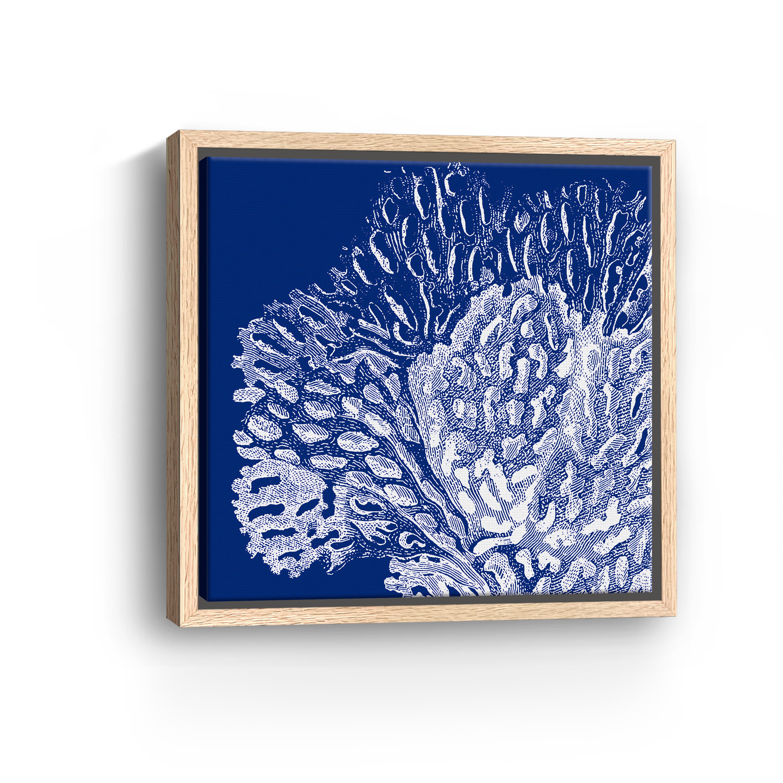 Saturated Coral III Canvas Giclee