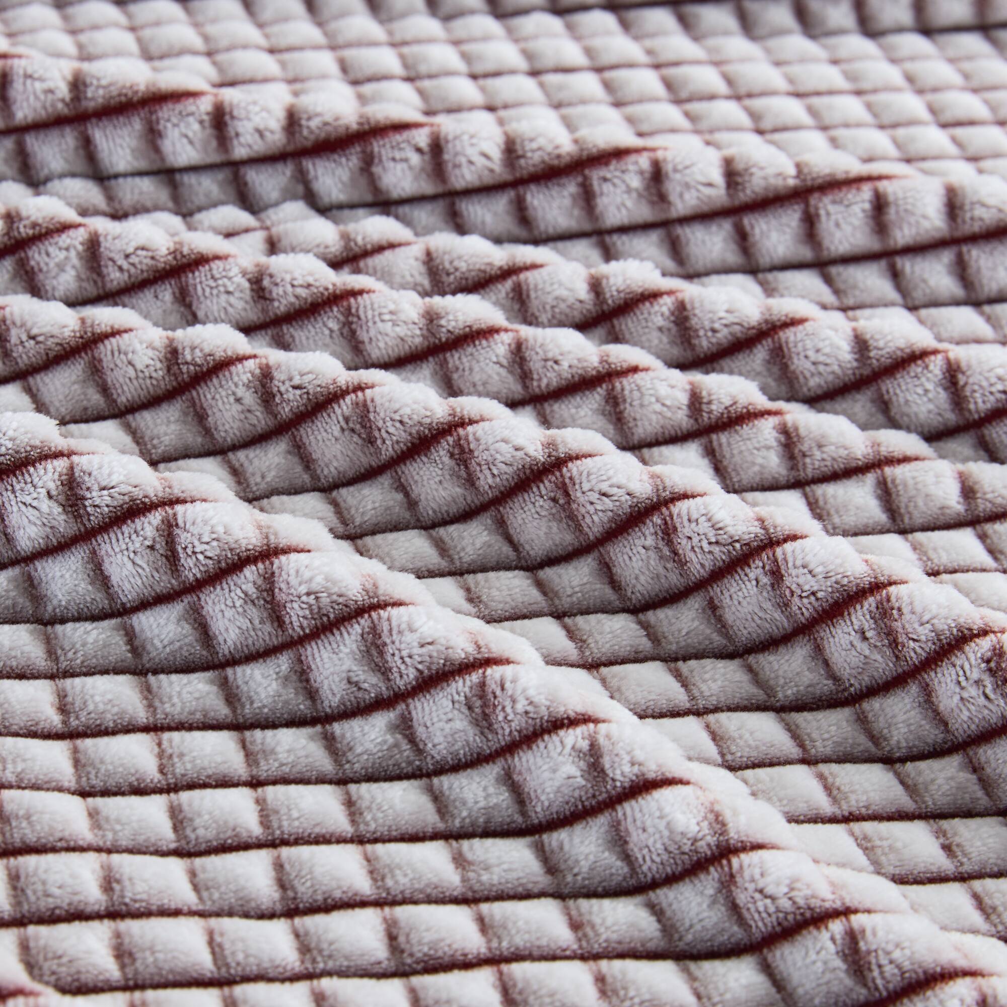 Carved Plush Blanket