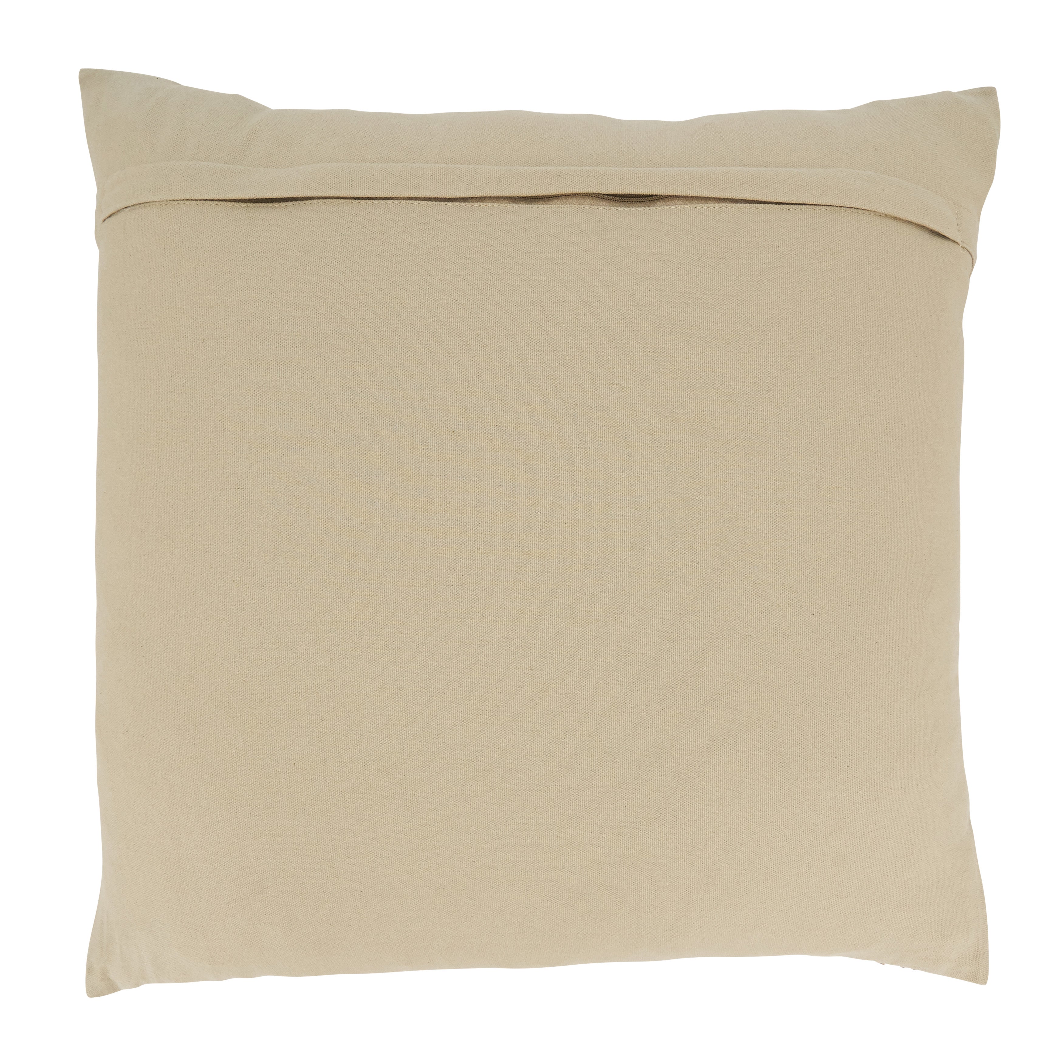 Faded Linear Pattern Poly Filled Throw Pillow