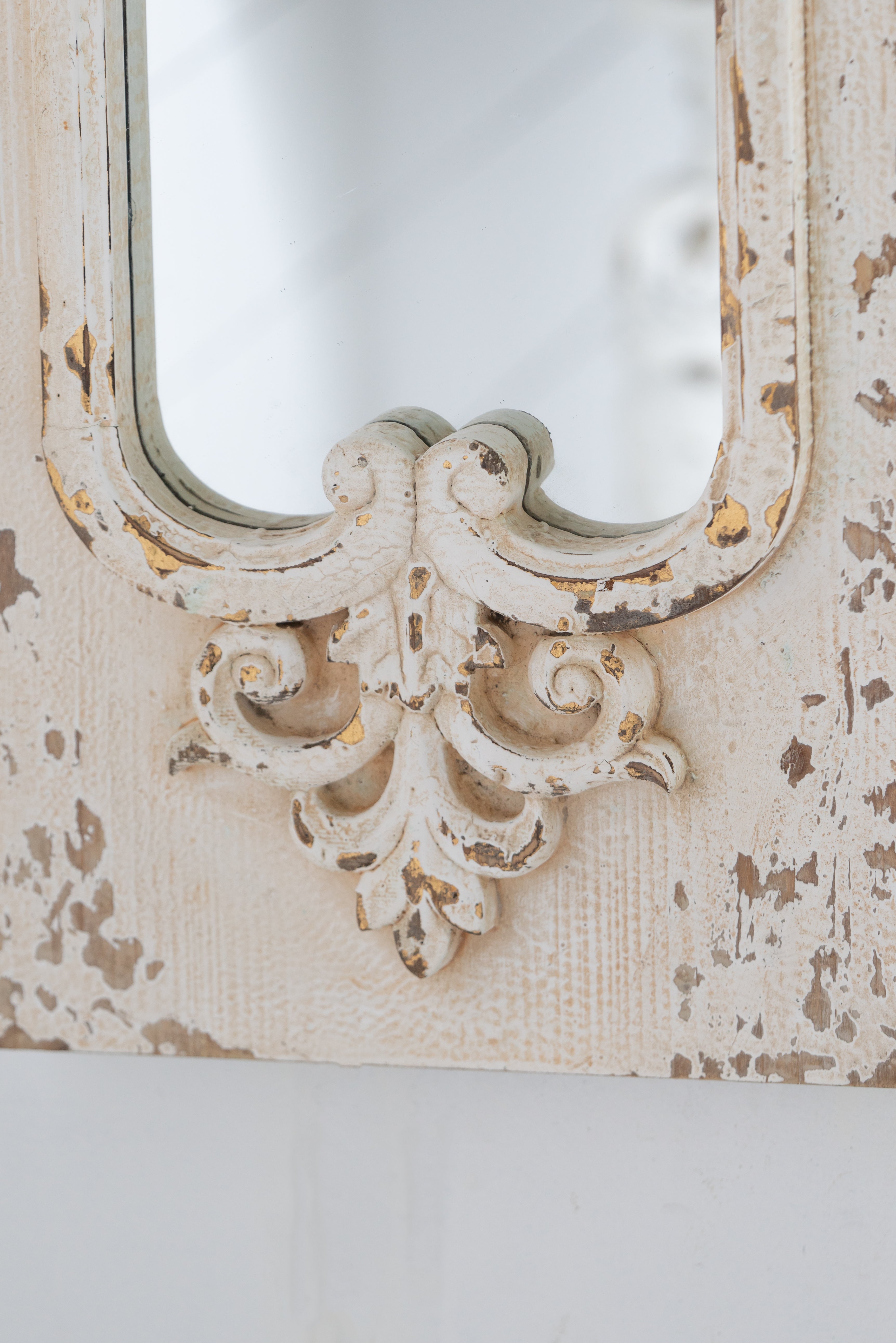 Full Length Wall Mirror with Solid Wood Frame