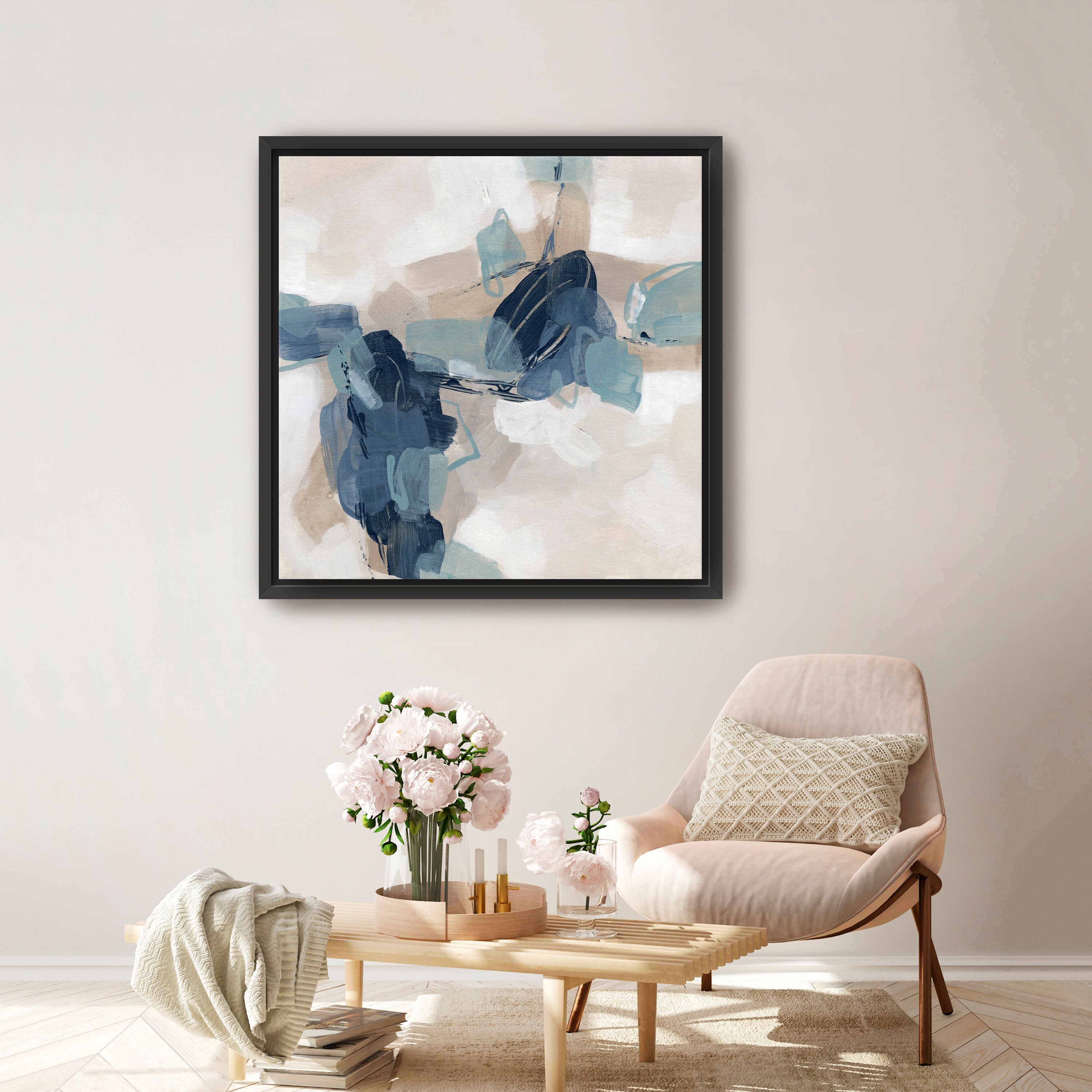 Blues Chorus I Canvas Giclee