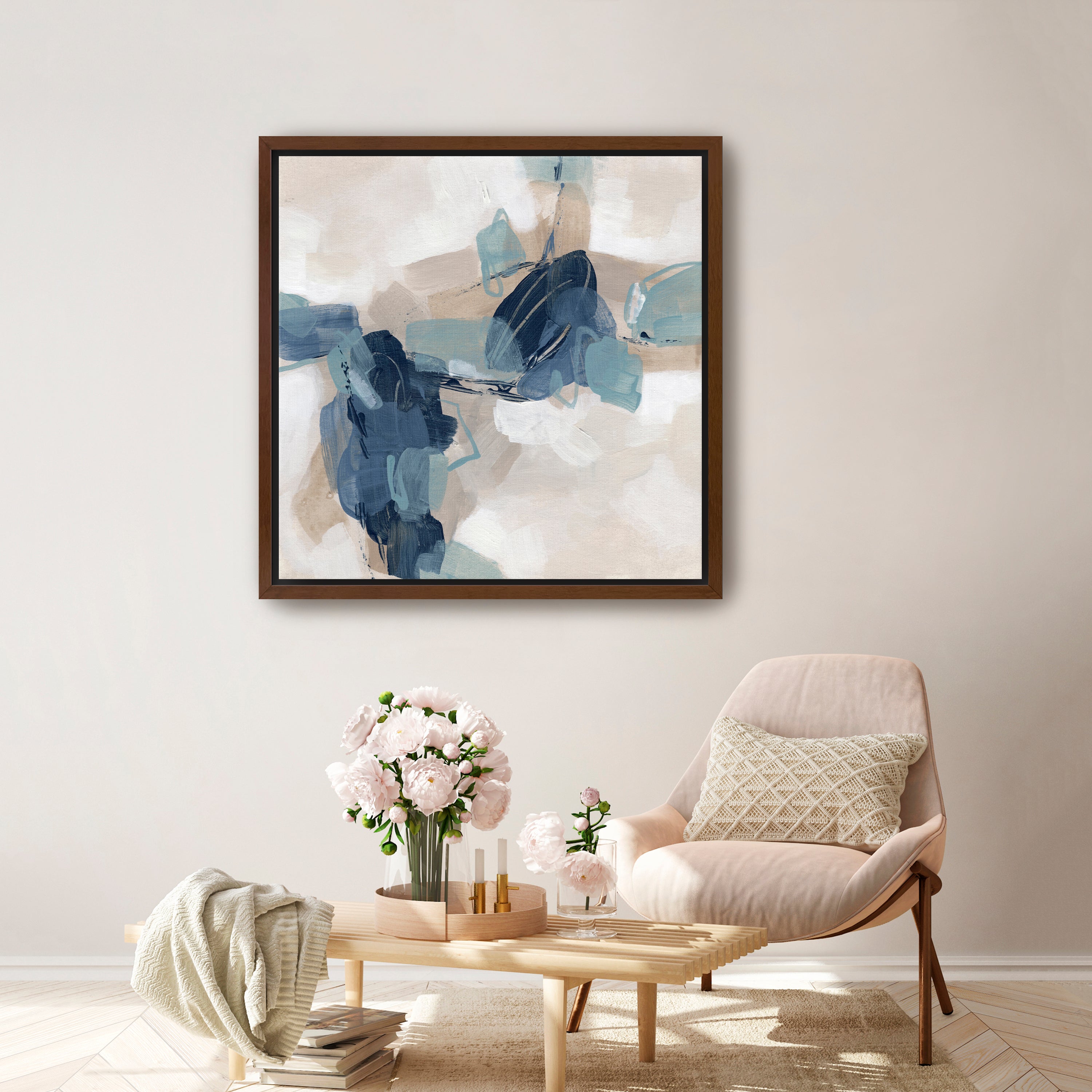 Blues Chorus I Canvas Giclee