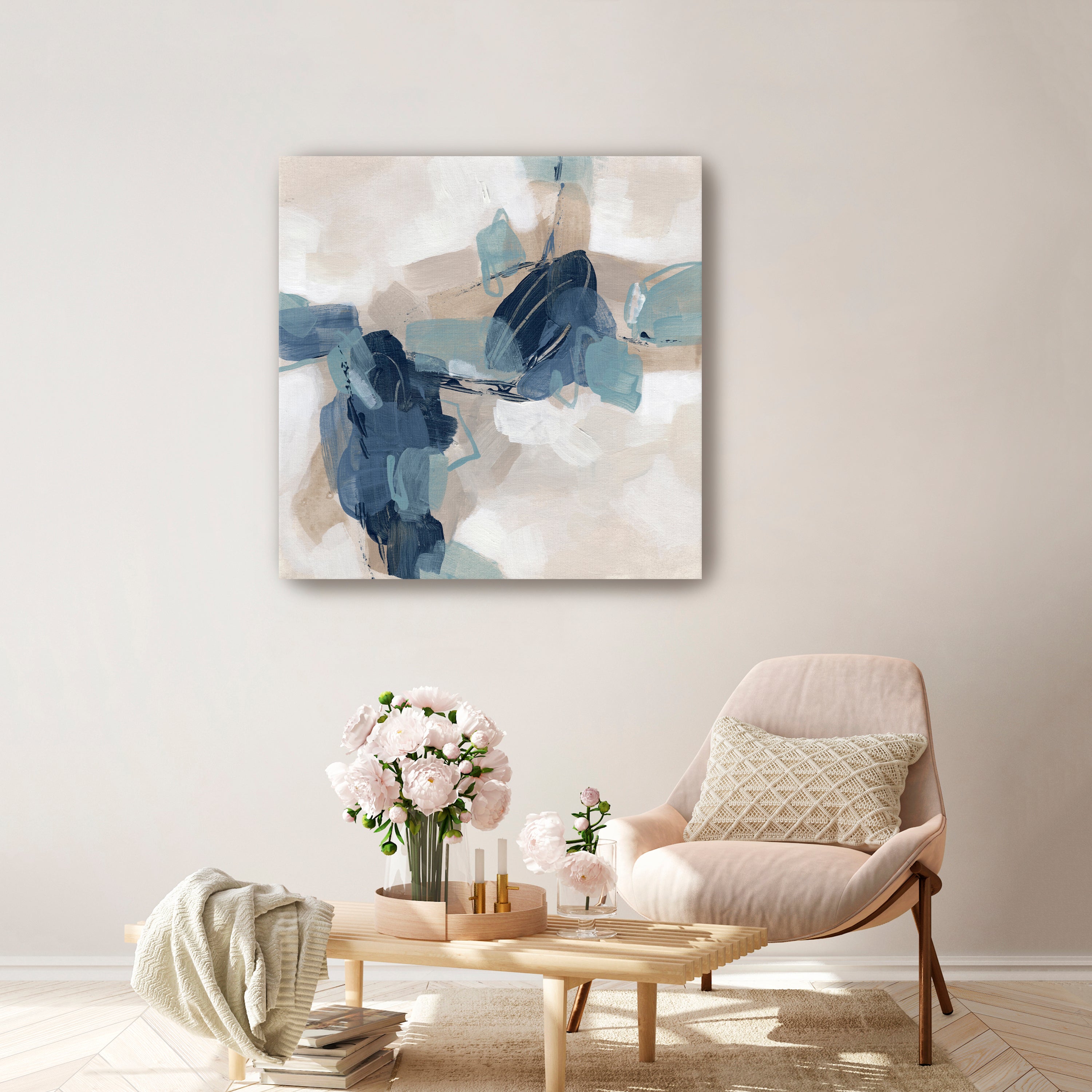Blues Chorus I Canvas Giclee