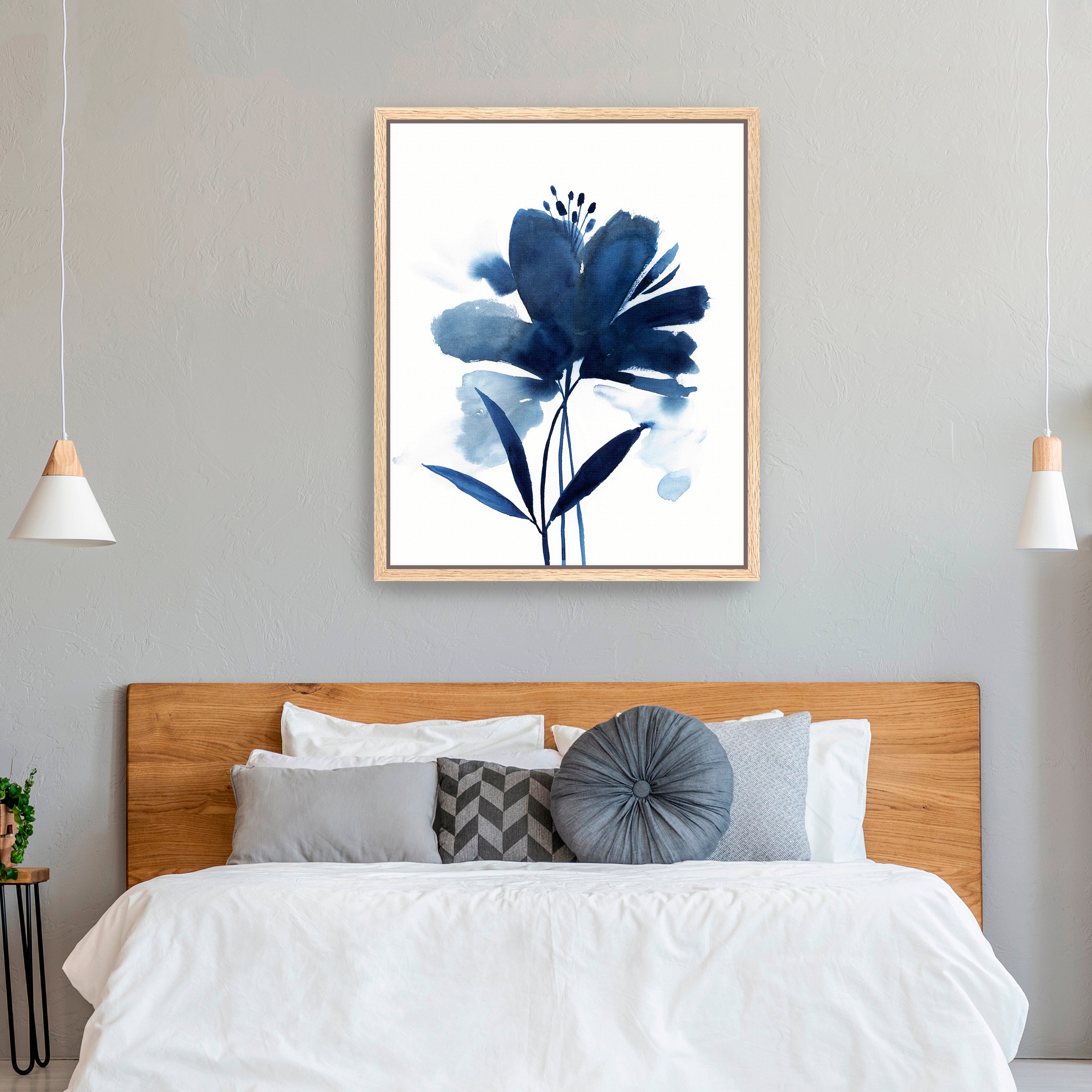 Blazing Bloom II Canvas Giclee