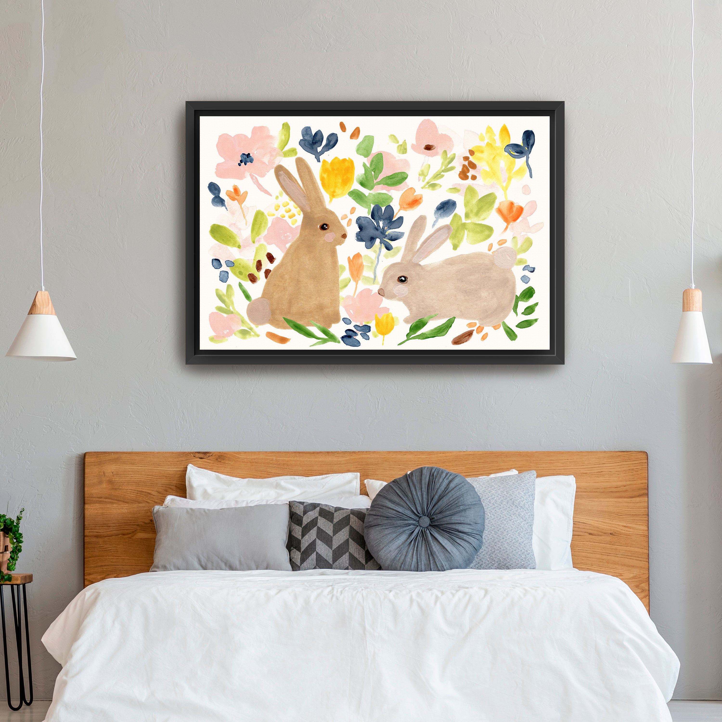 Meadow Potpourri A Canvas Giclee