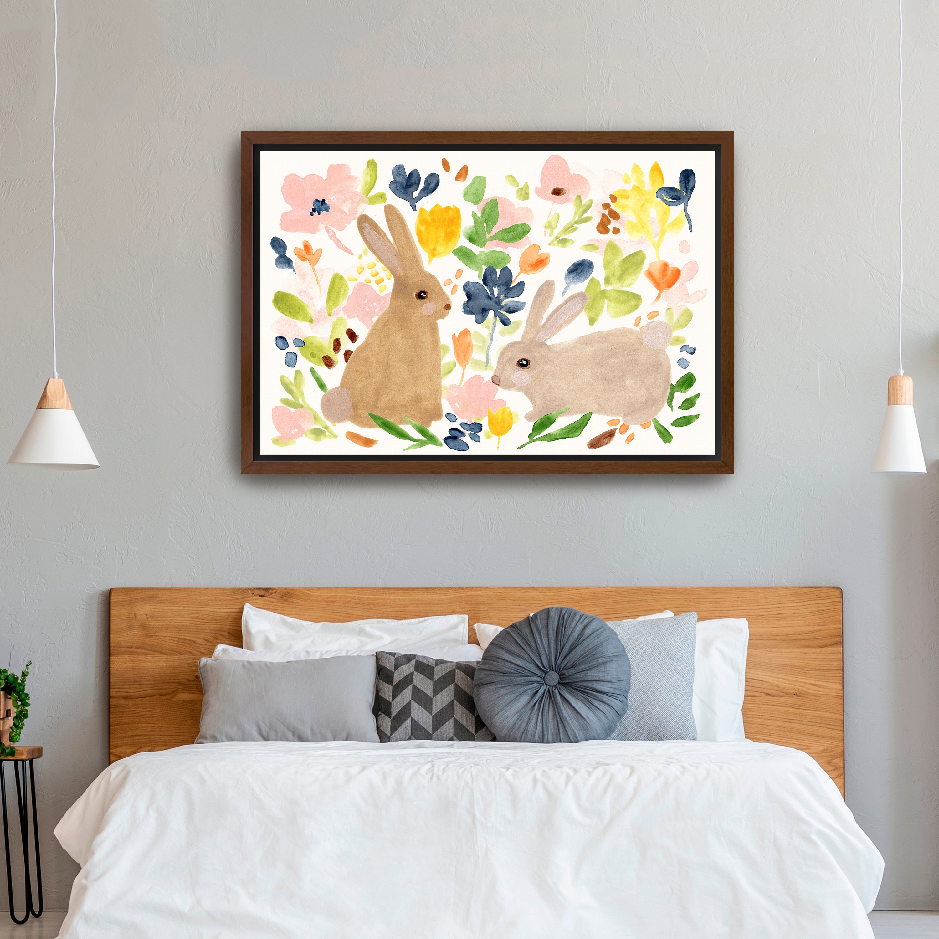 Meadow Potpourri A Canvas Giclee