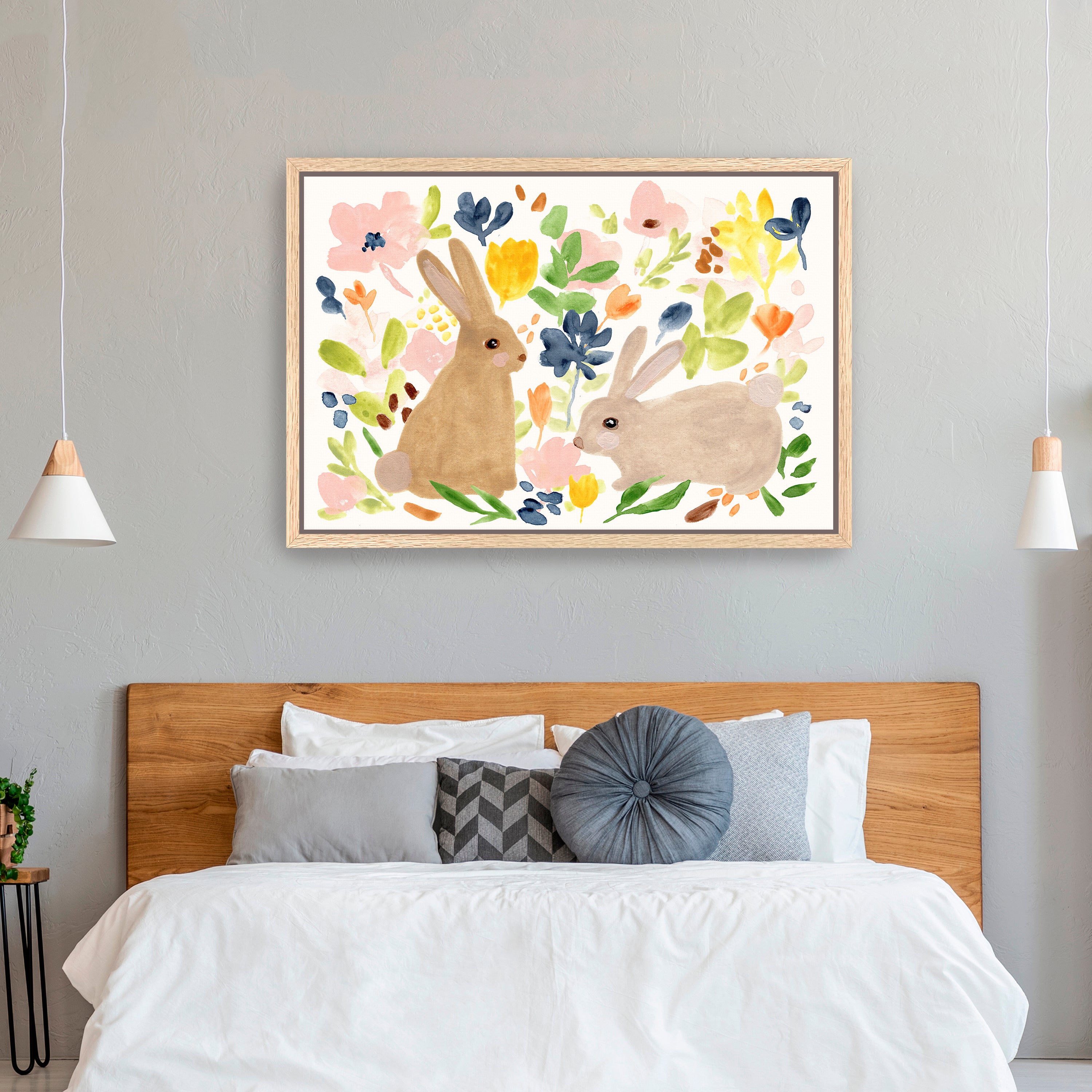 Meadow Potpourri A Canvas Giclee