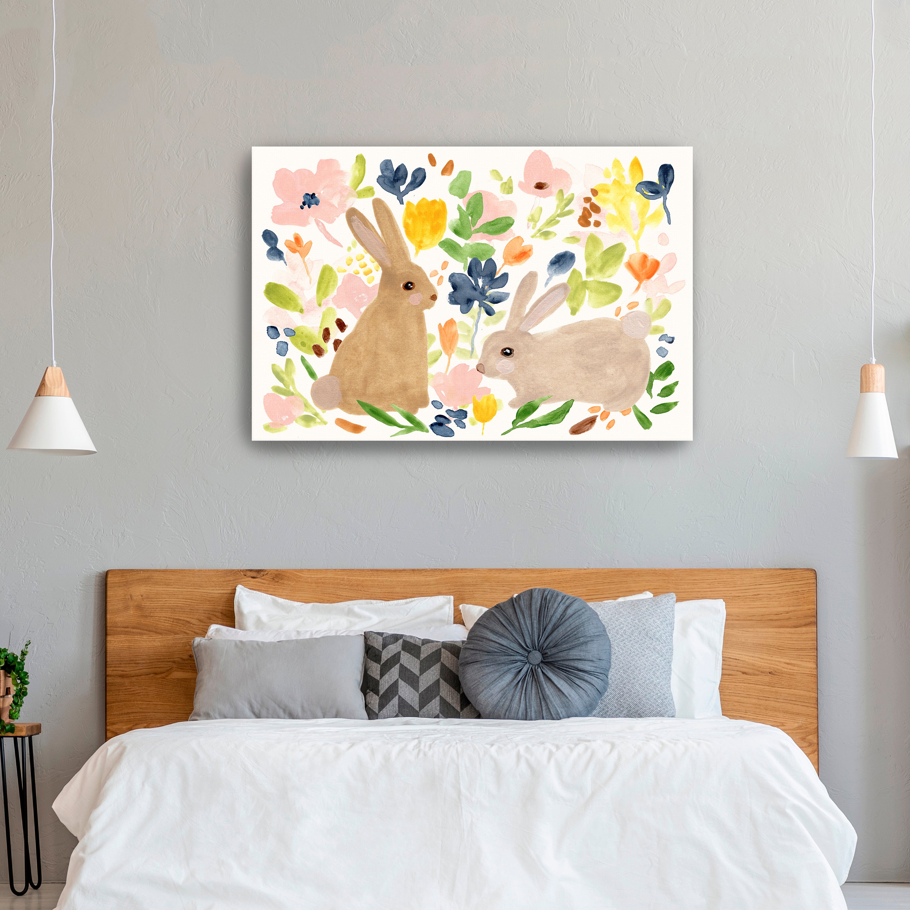 Meadow Potpourri A Canvas Giclee
