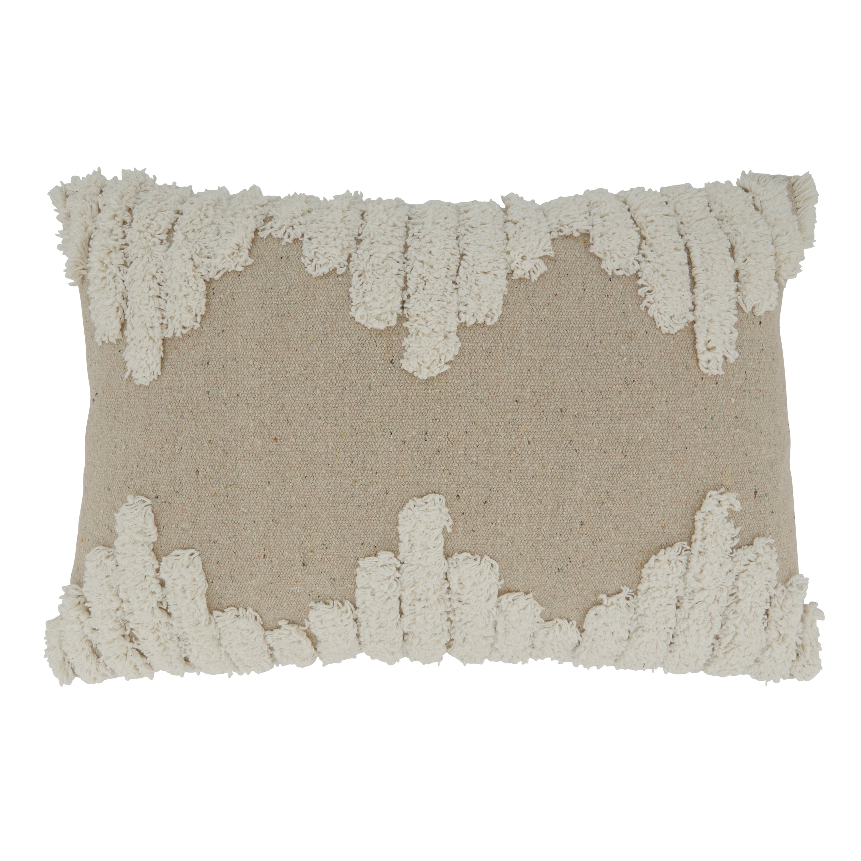 Tufted Poly Filled Throw Pillow