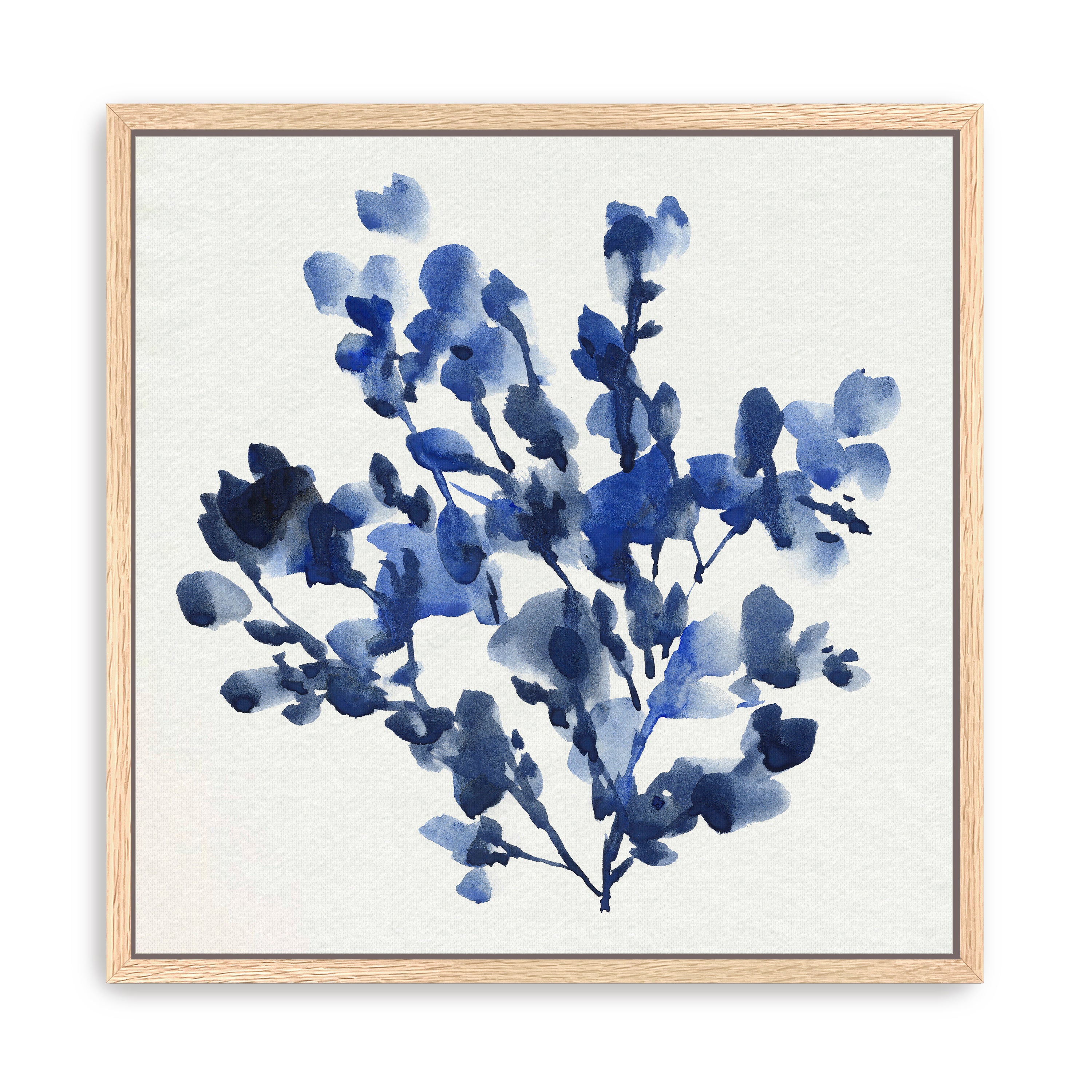 Cobalt Blossom I Canvas Giclee